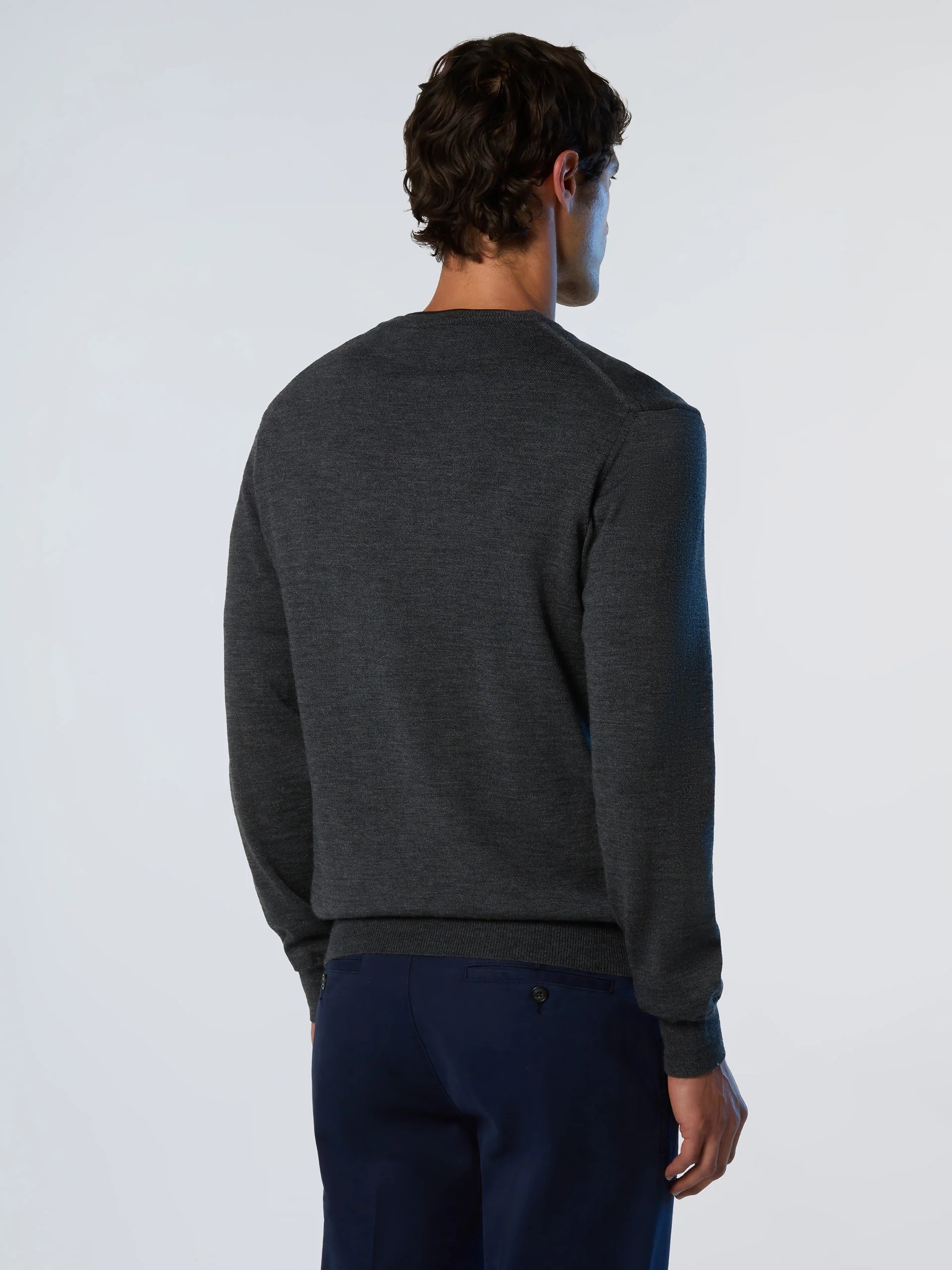 Merino wool crew-neck sweater - Image 28