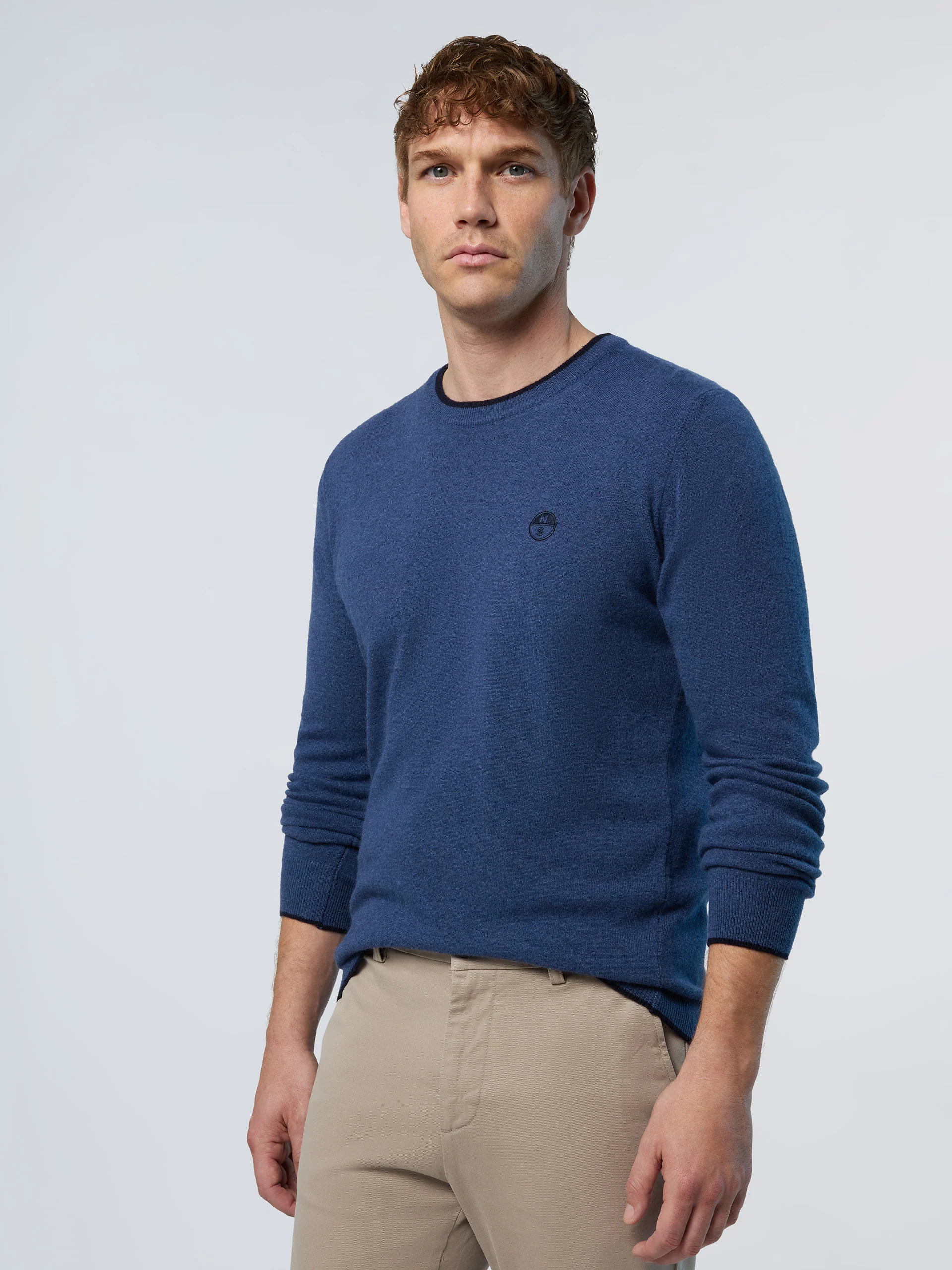Cashmere crew-neck sweater - Image 32