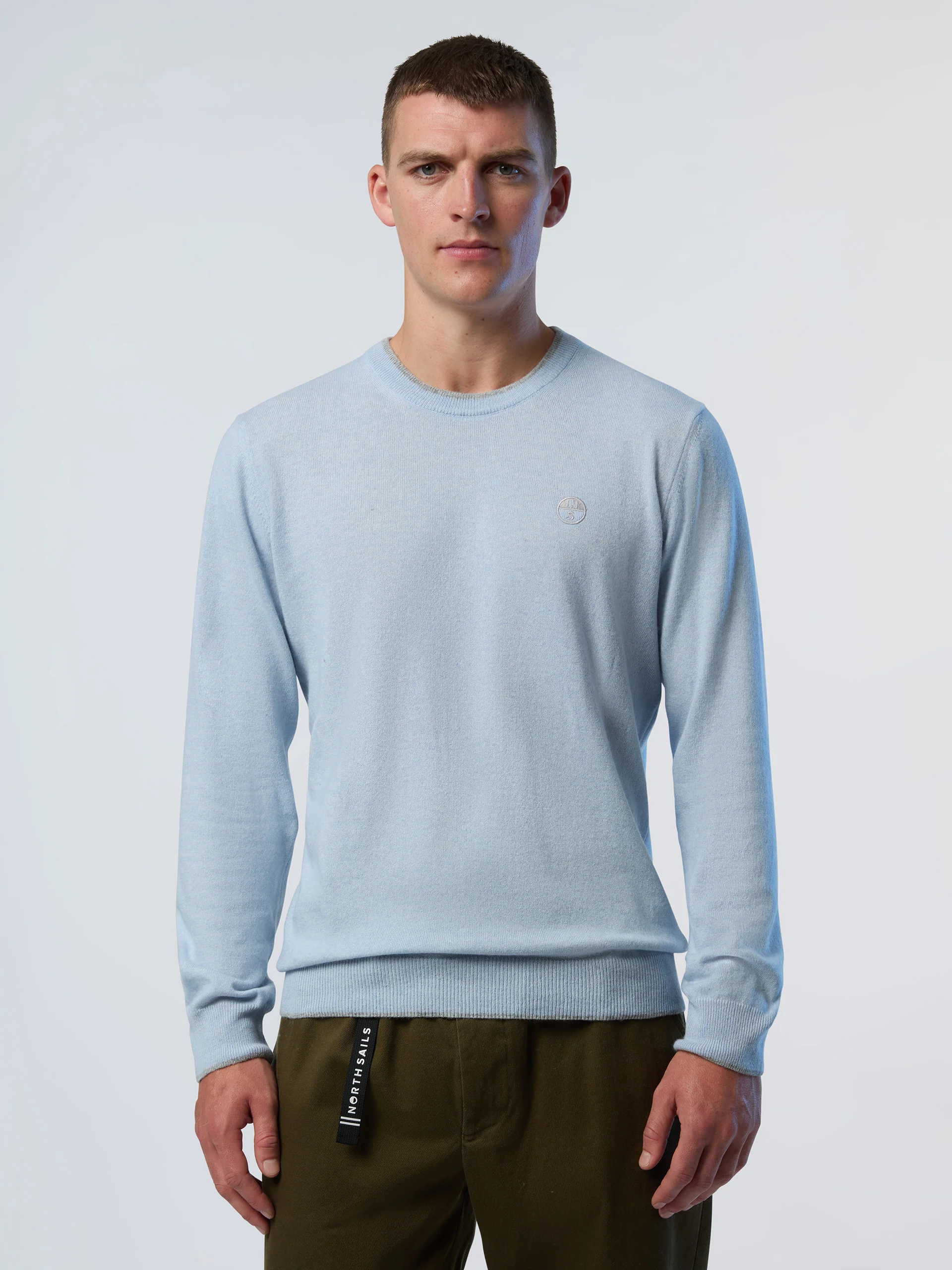 Cashmere crew-neck sweater - Image 37