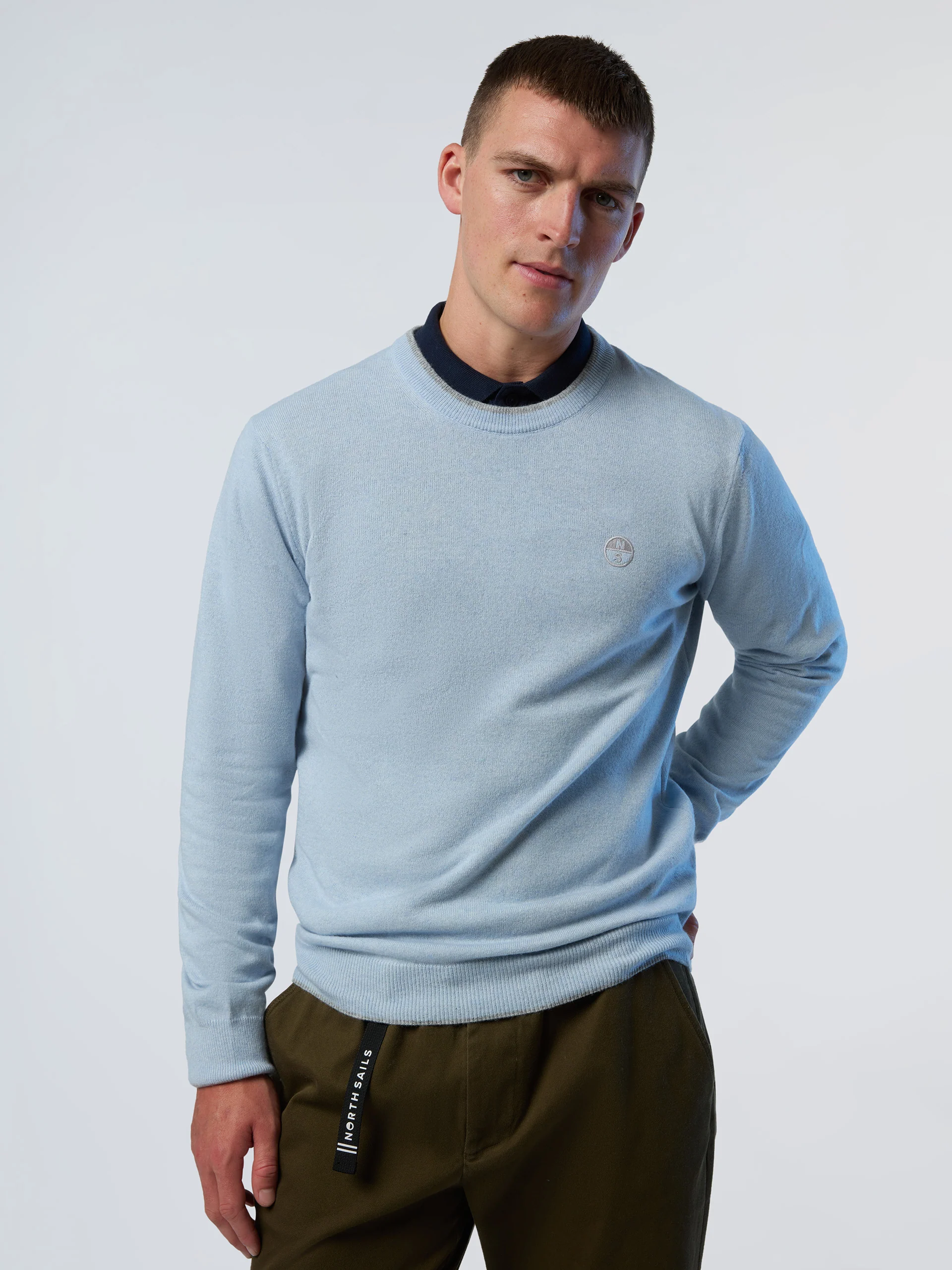 Cashmere crew-neck sweater - Image 38