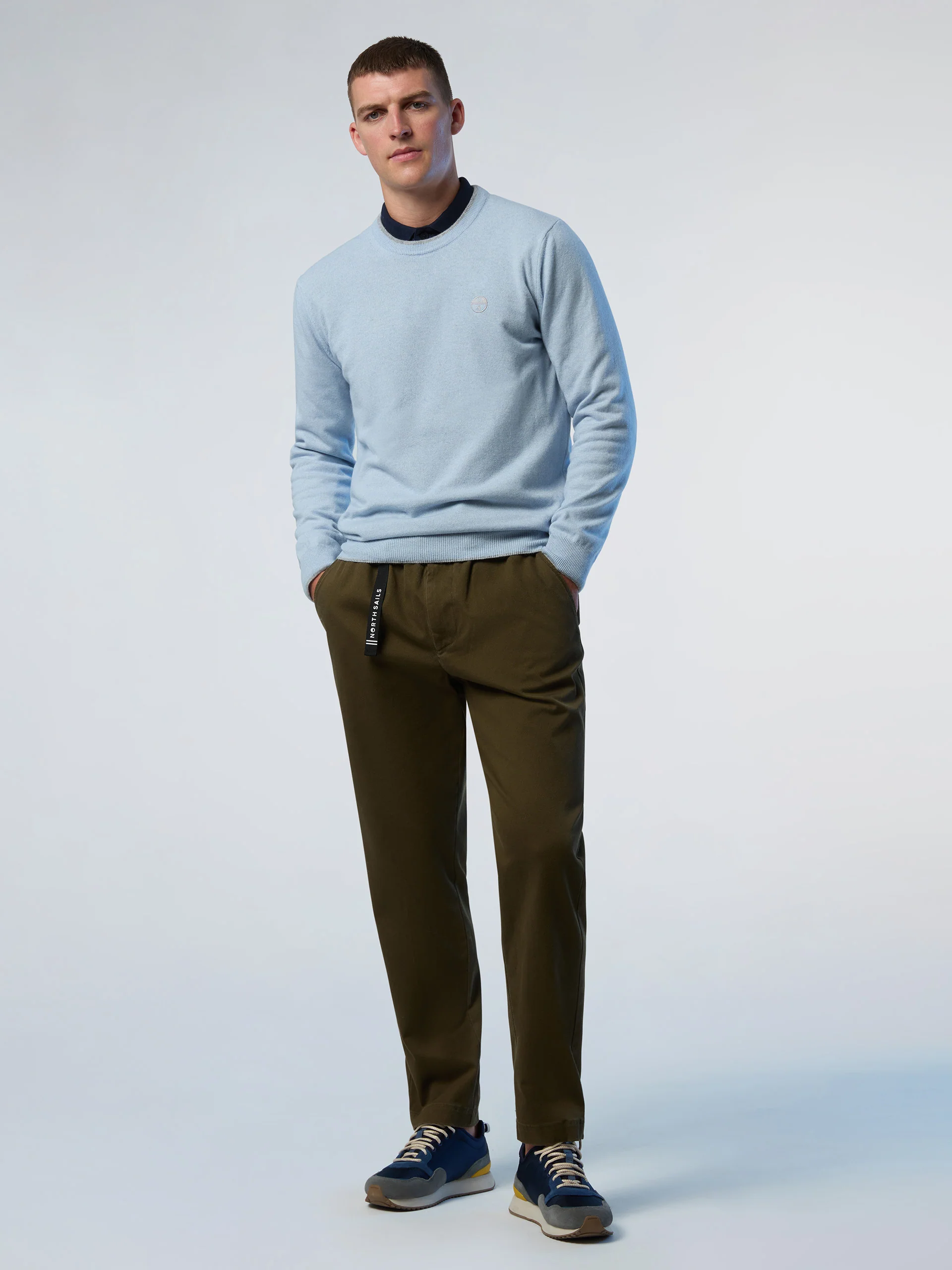 Cashmere crew-neck sweater - Image 41