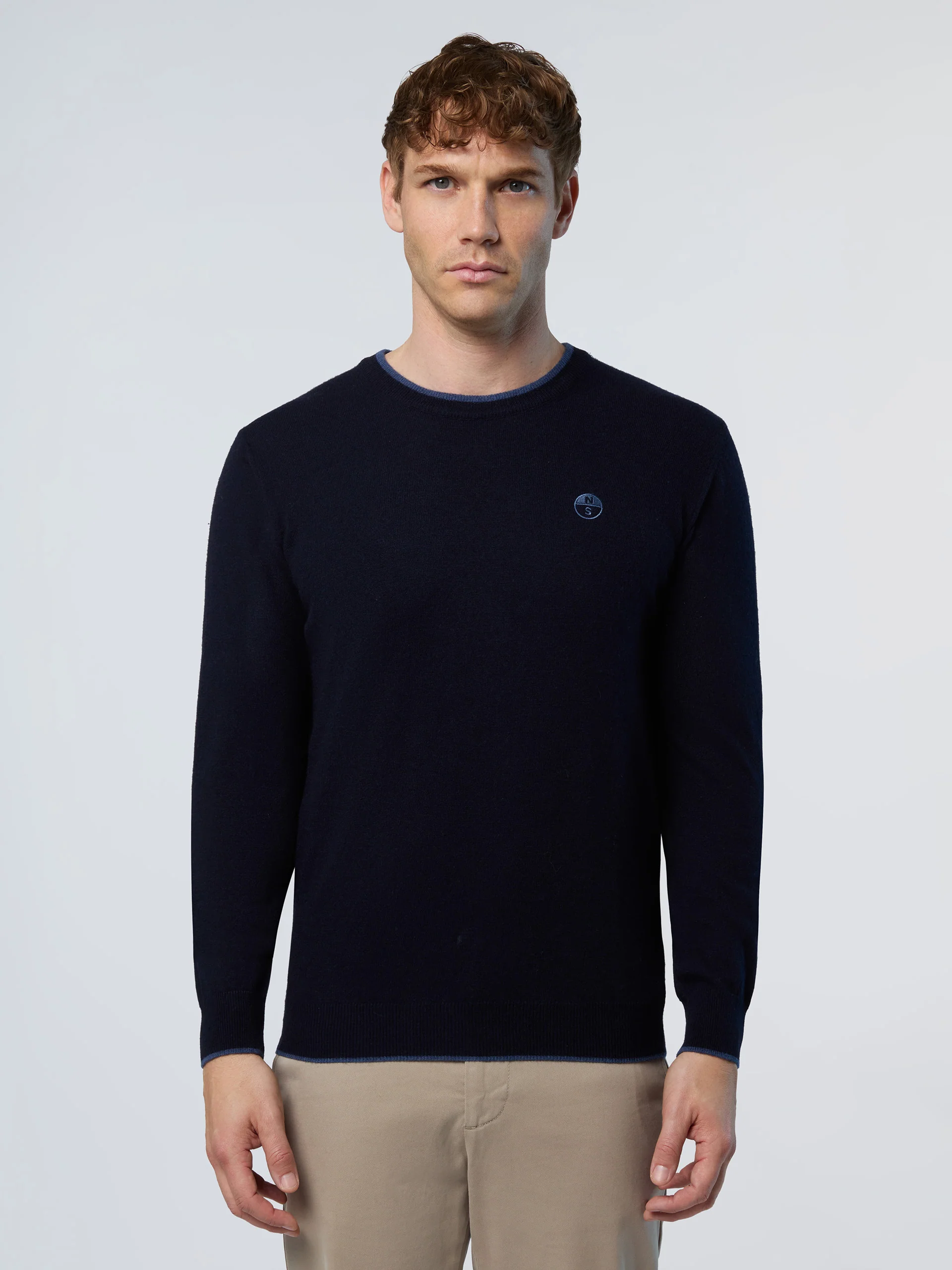 Cashmere crew-neck sweater - Image 43