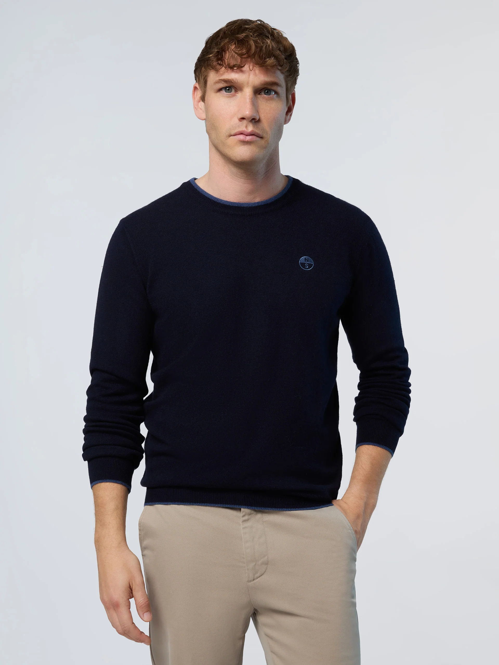 Cashmere crew-neck sweater - Image 44