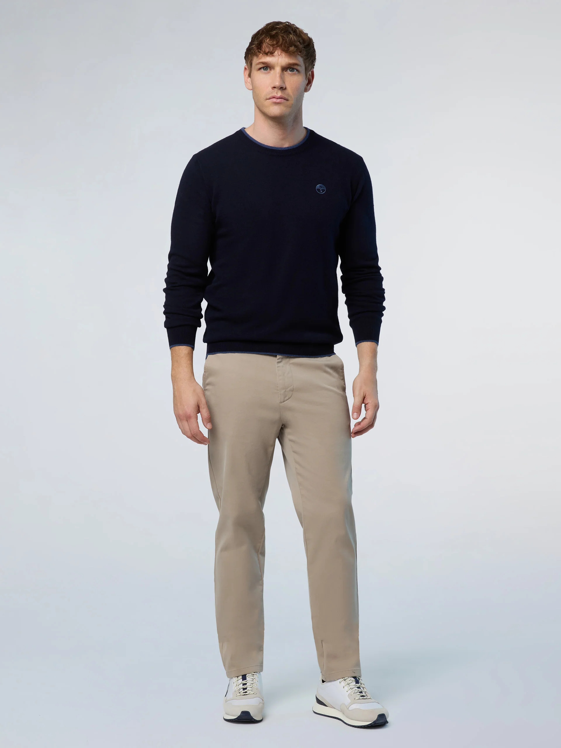 Cashmere crew-neck sweater - Image 47