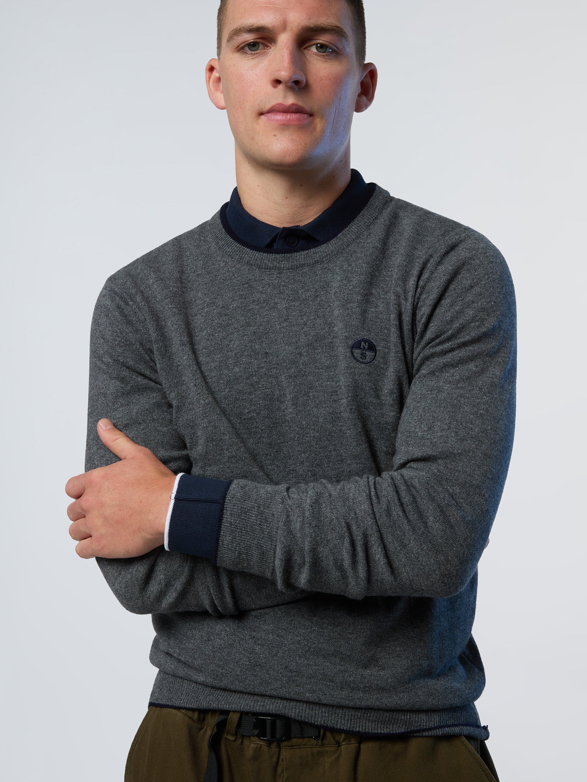 Cashmere crew-neck sweater - Image 50