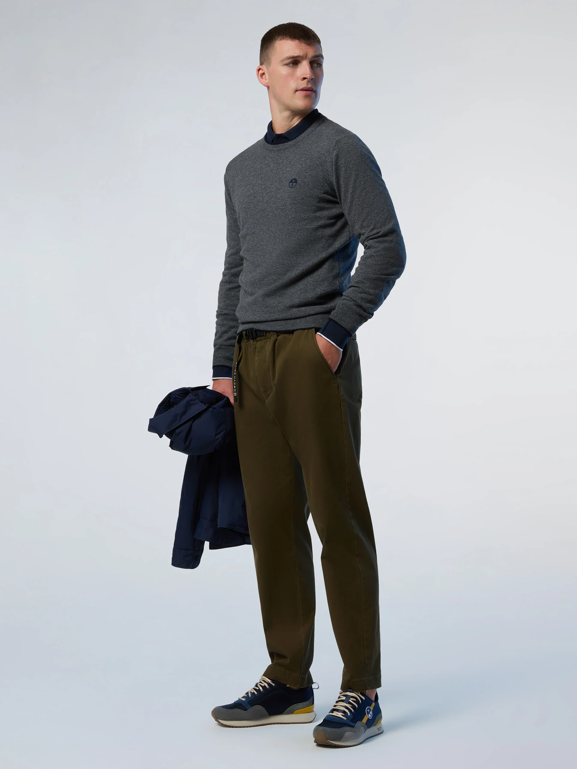 Cashmere crew-neck sweater - Image 53
