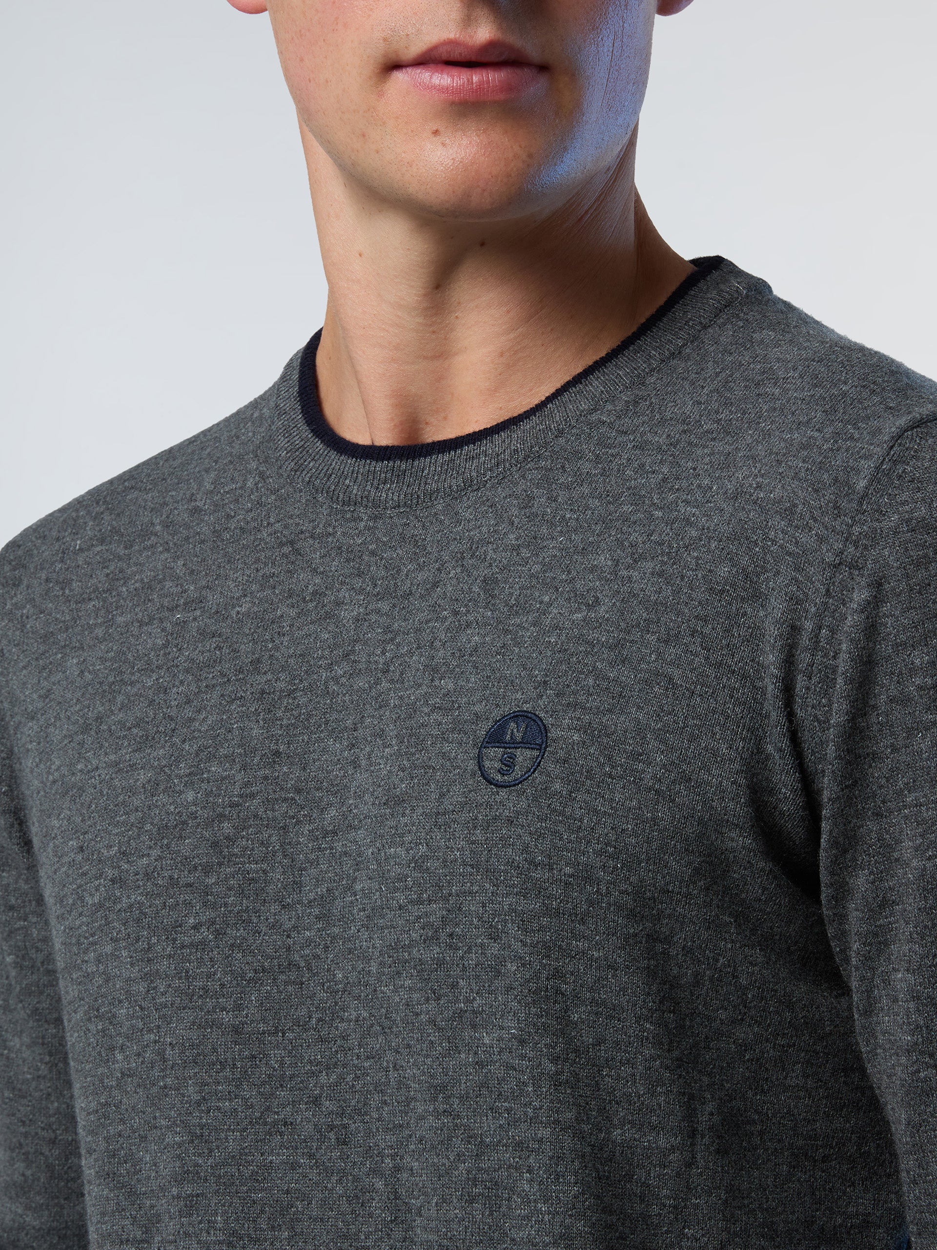 Cashmere crew-neck sweater - Image 54