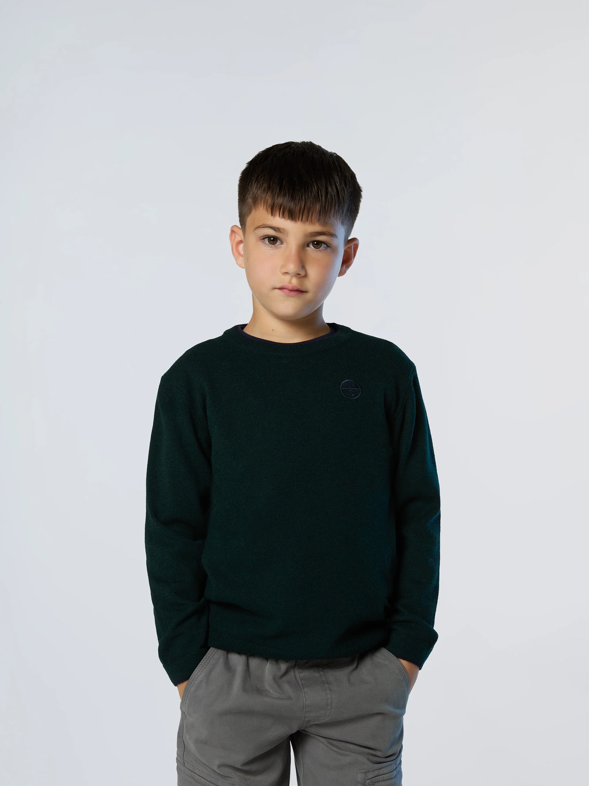 Sweater with embroidered logo - Image 7