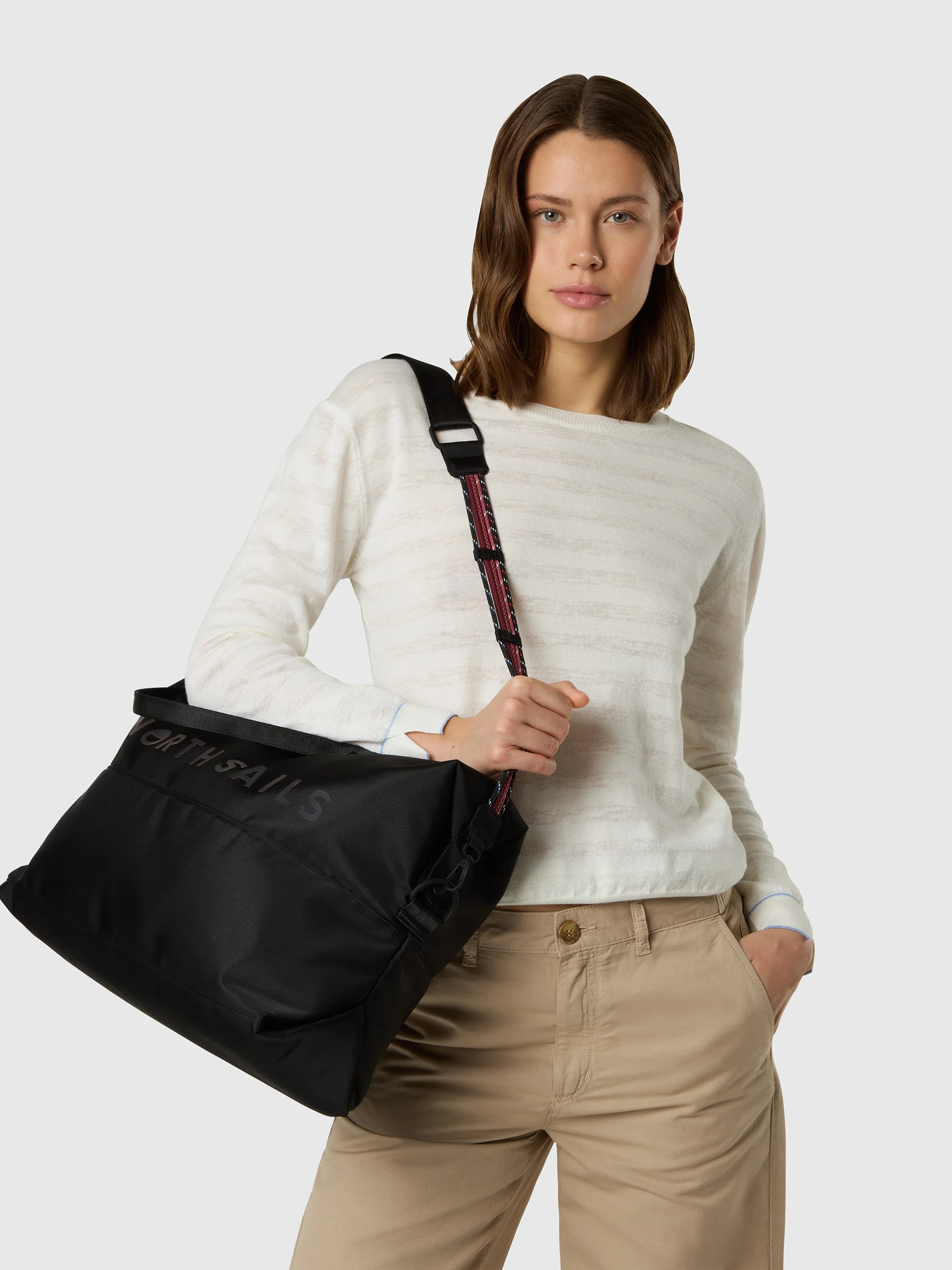 Striped boat-neck sweater - Image 2