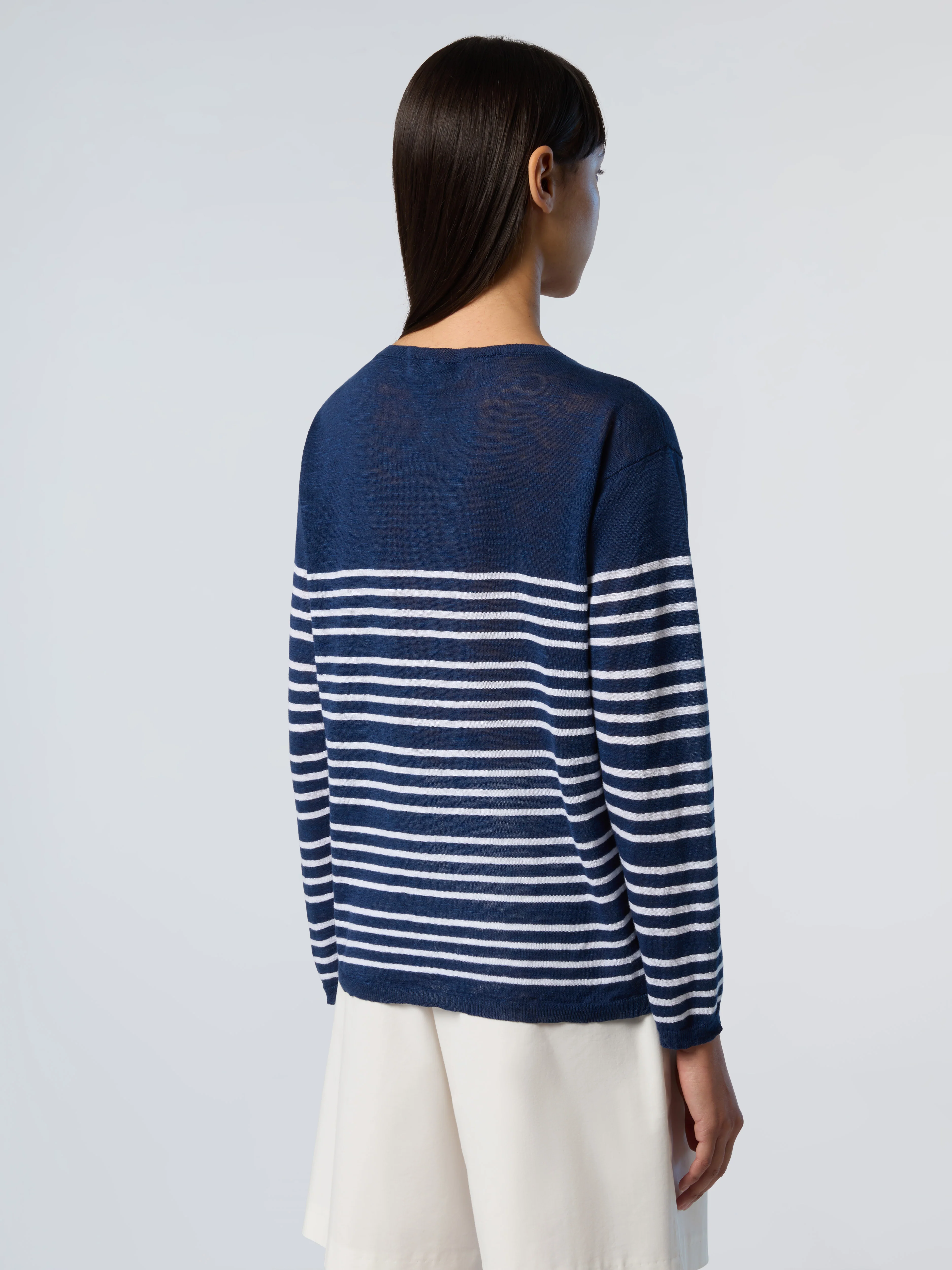 Striped crew-neck sweater - Image 10