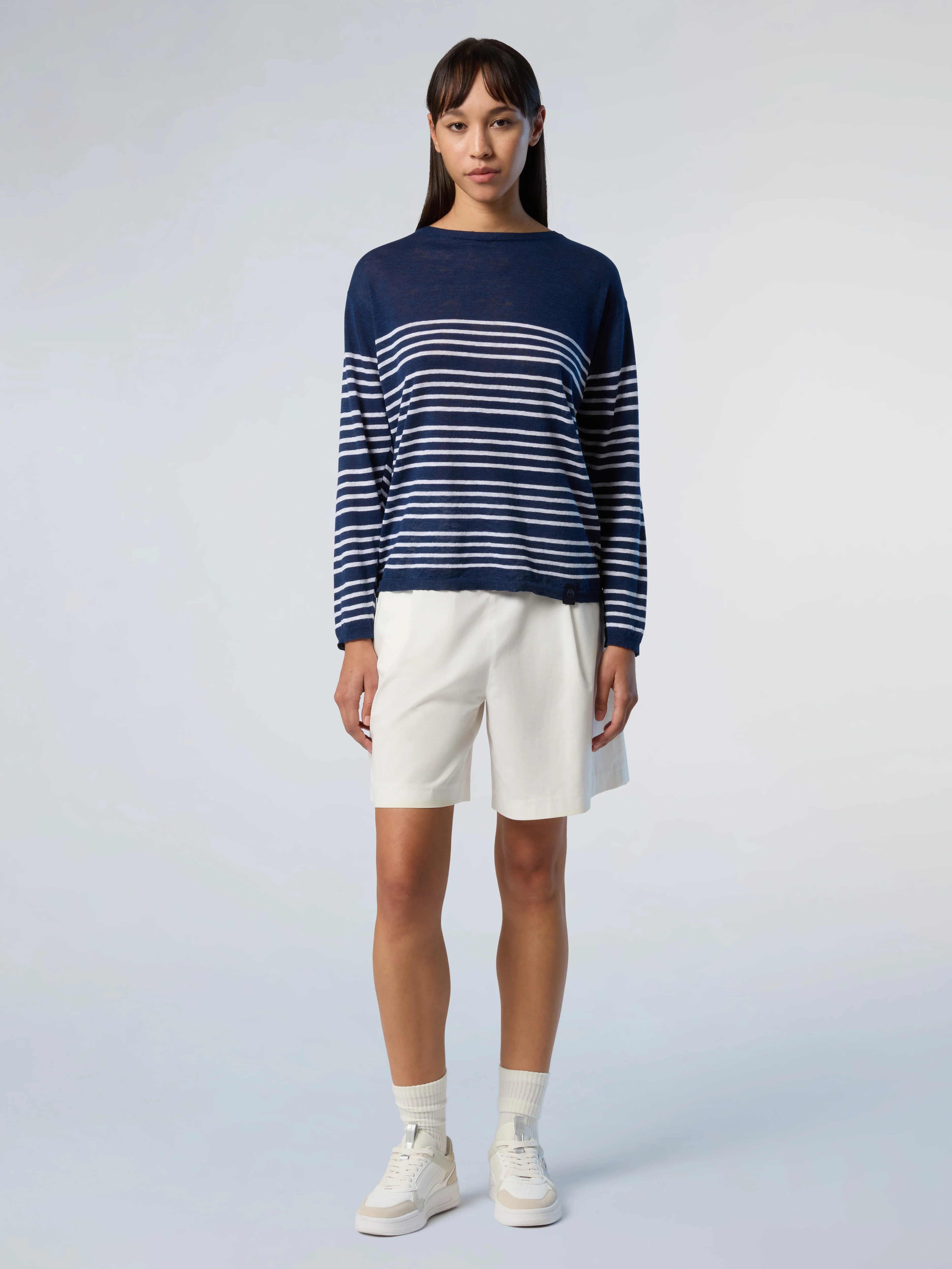 Striped crew-neck sweater - Image 11