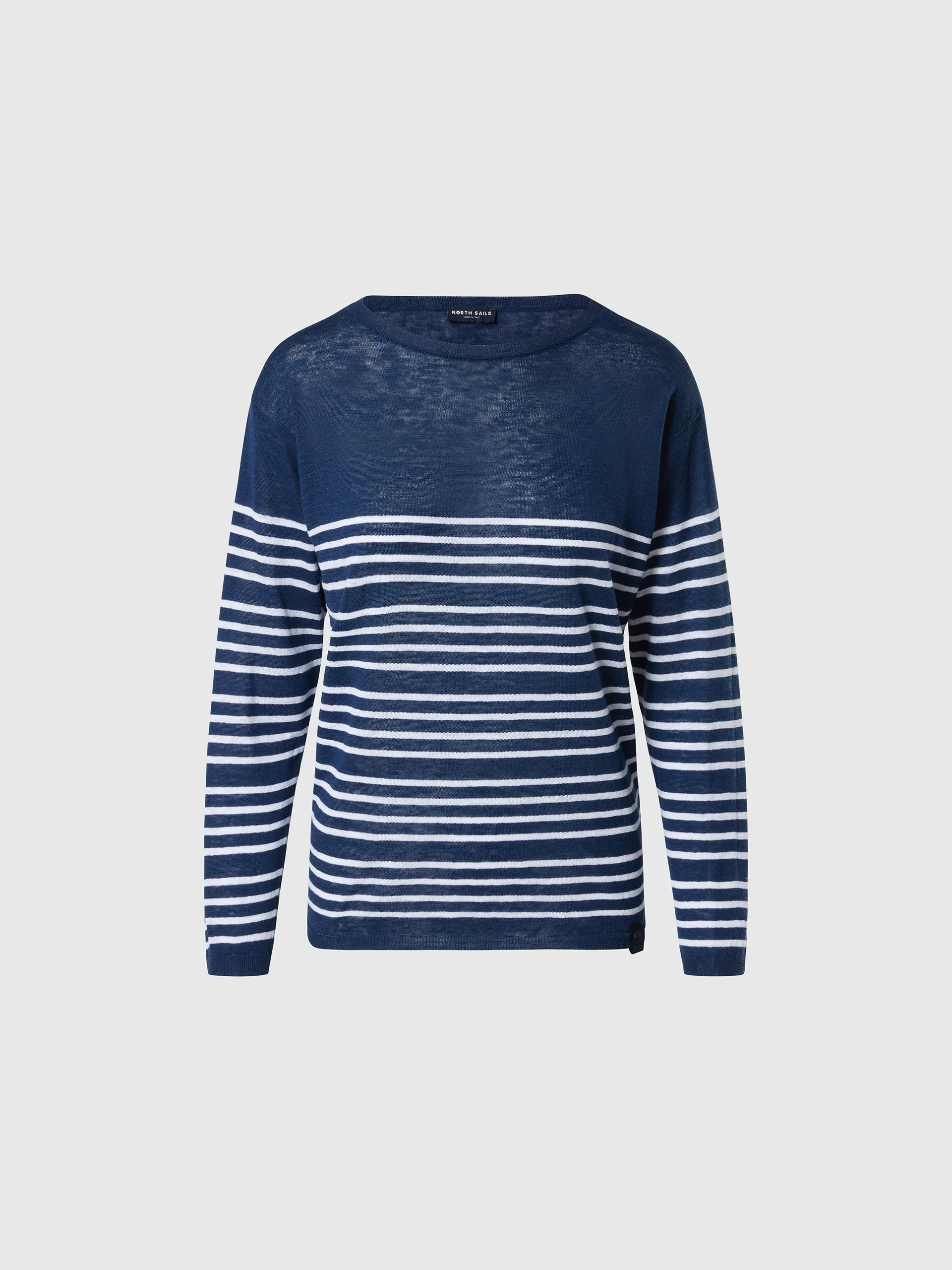 Striped crew-neck sweater - Image 9