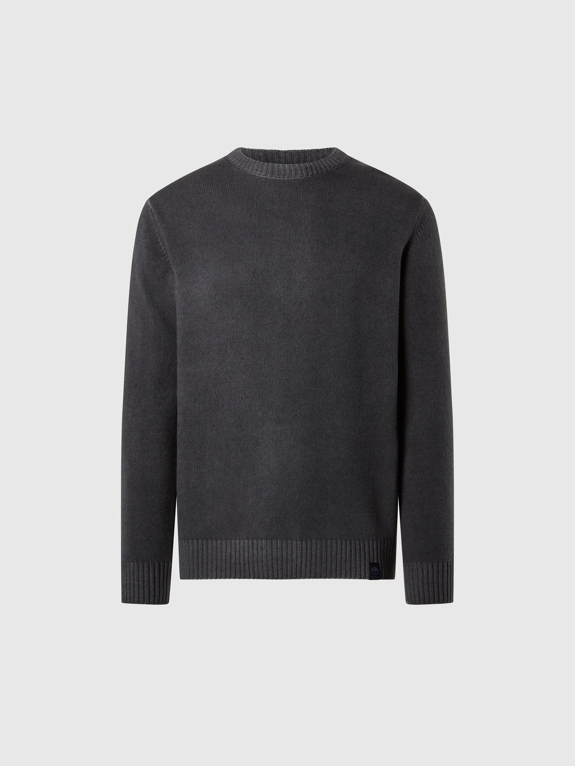 Faded crew-neck sweater - Image 9