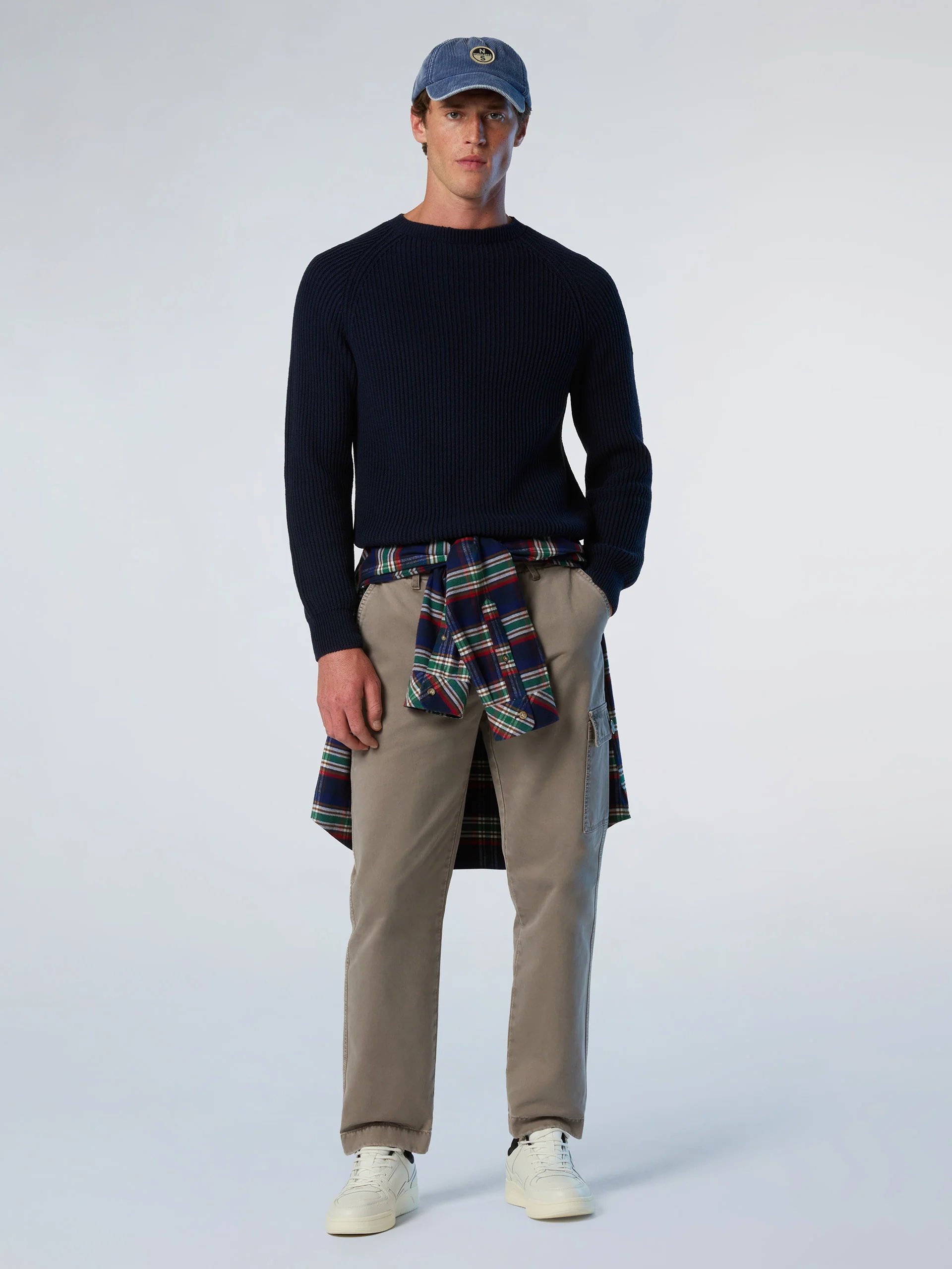 Fisherman's rib crew-neck sweater - Image 11