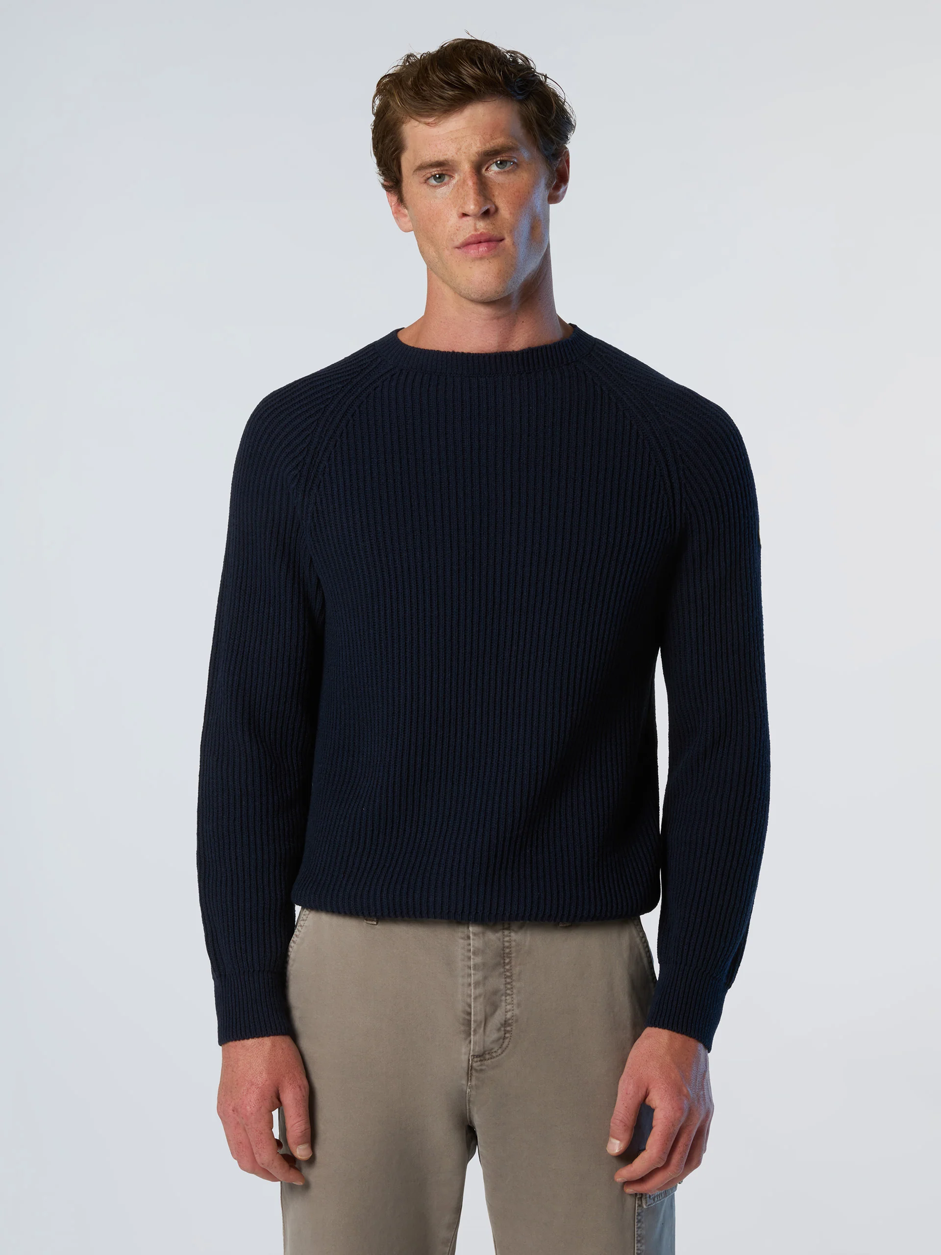 Fisherman's rib crew-neck sweater - Image 7