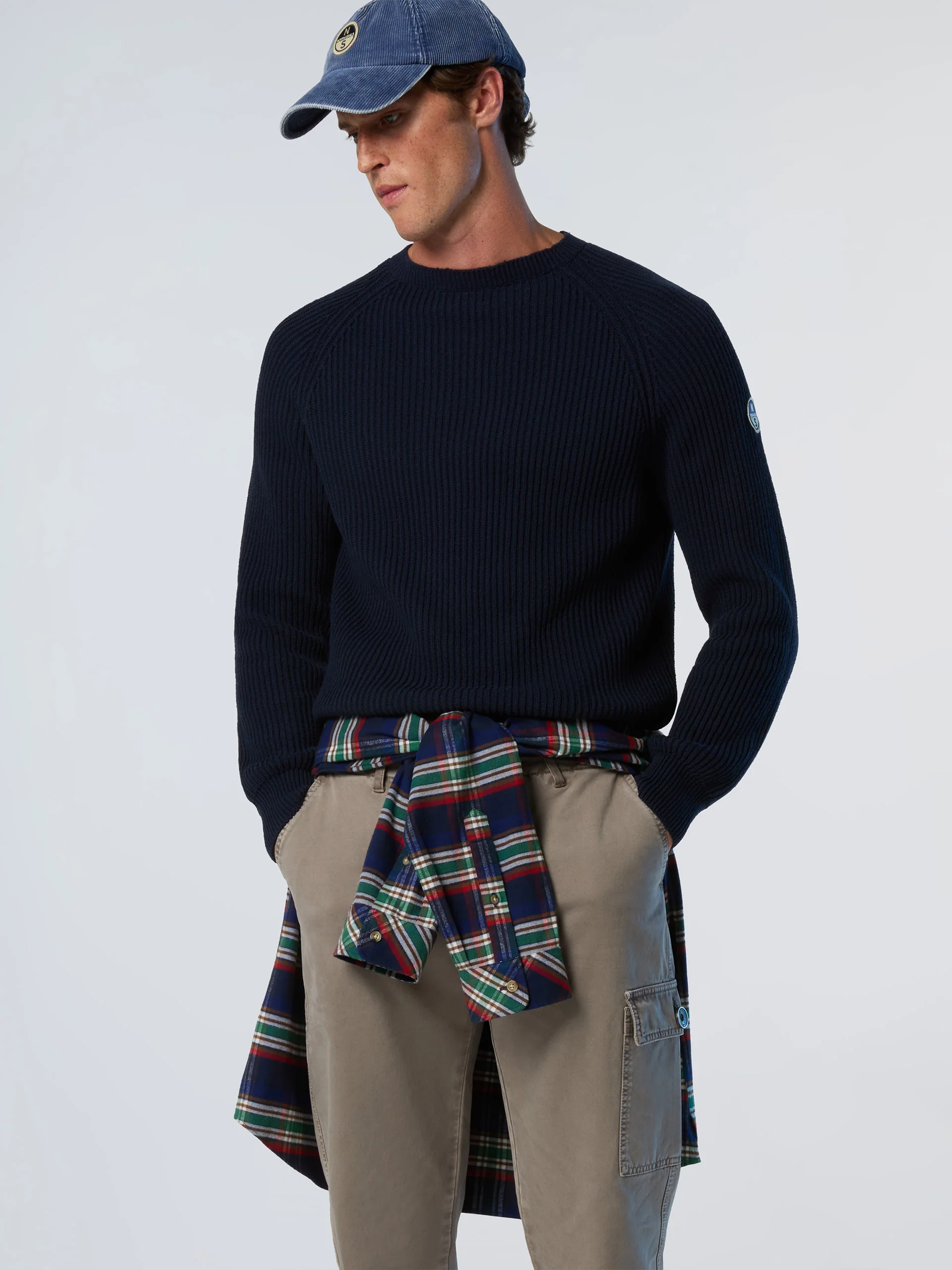 Fisherman's rib crew-neck sweater - Image 8