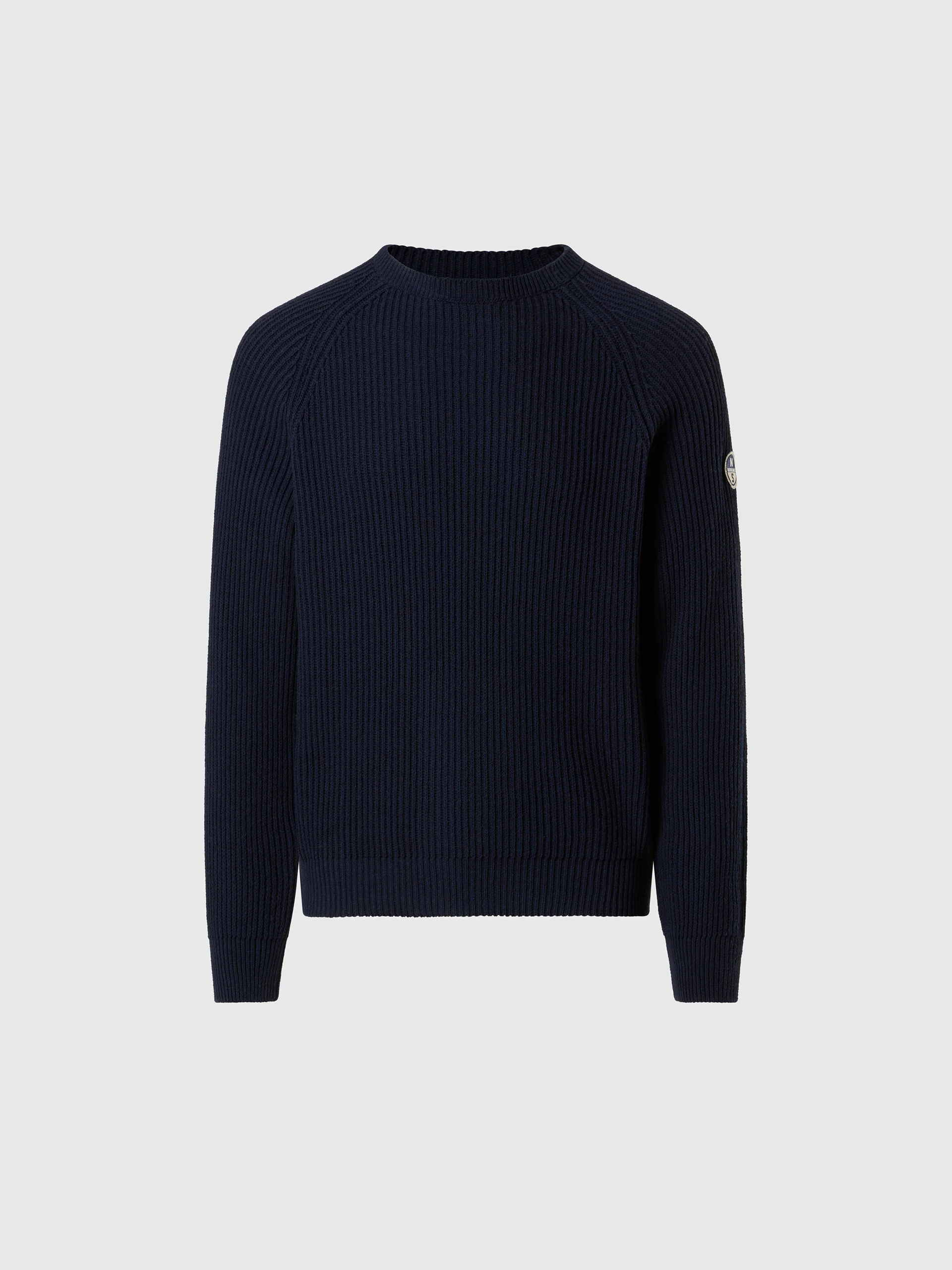 Fisherman's rib crew-neck sweater - Image 9