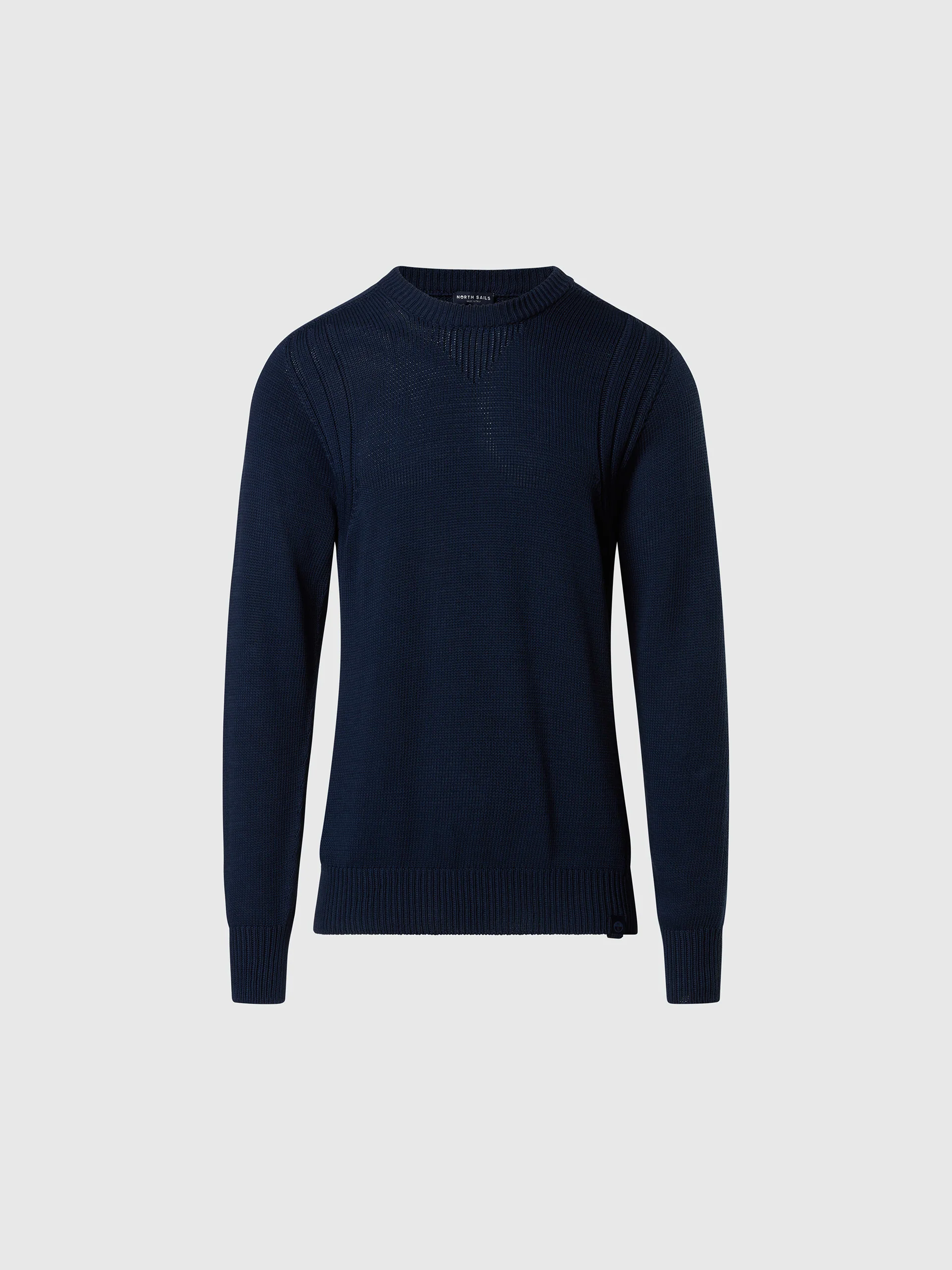 Fully fashioned crew-neck sweater - Image 3