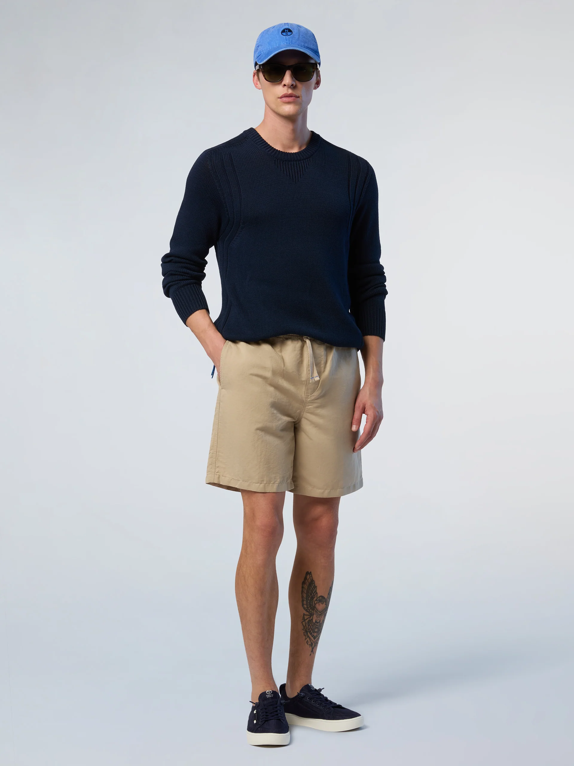 Fully fashioned crew-neck sweater - Image 5