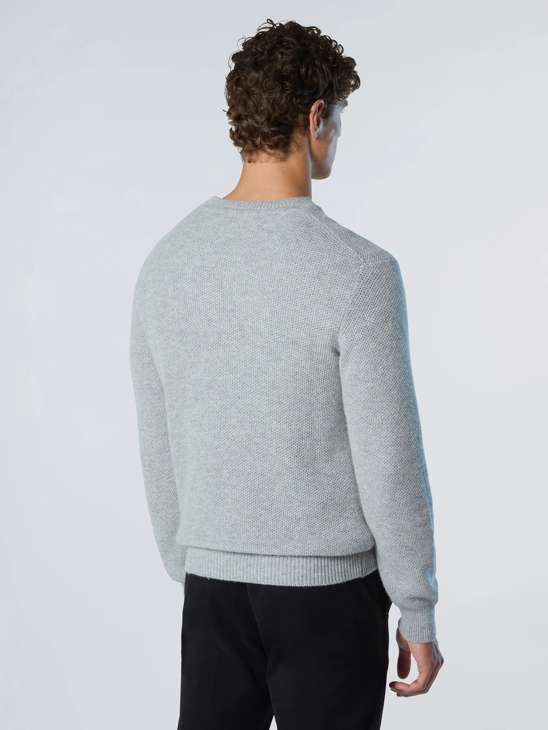 Honeycomb crew-neck sweater - Image 28