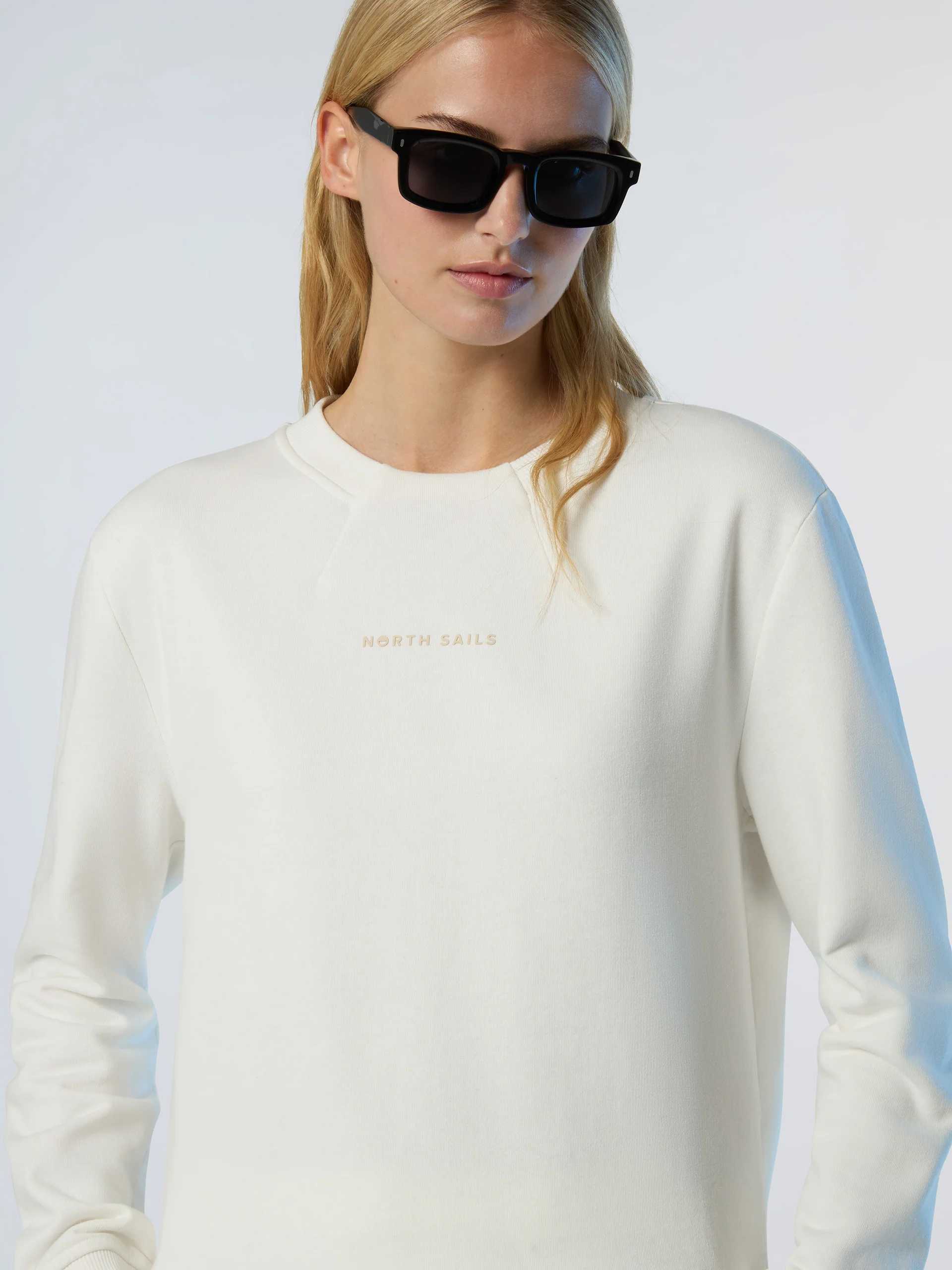 Sweatshirt with tonal logo - Image 2