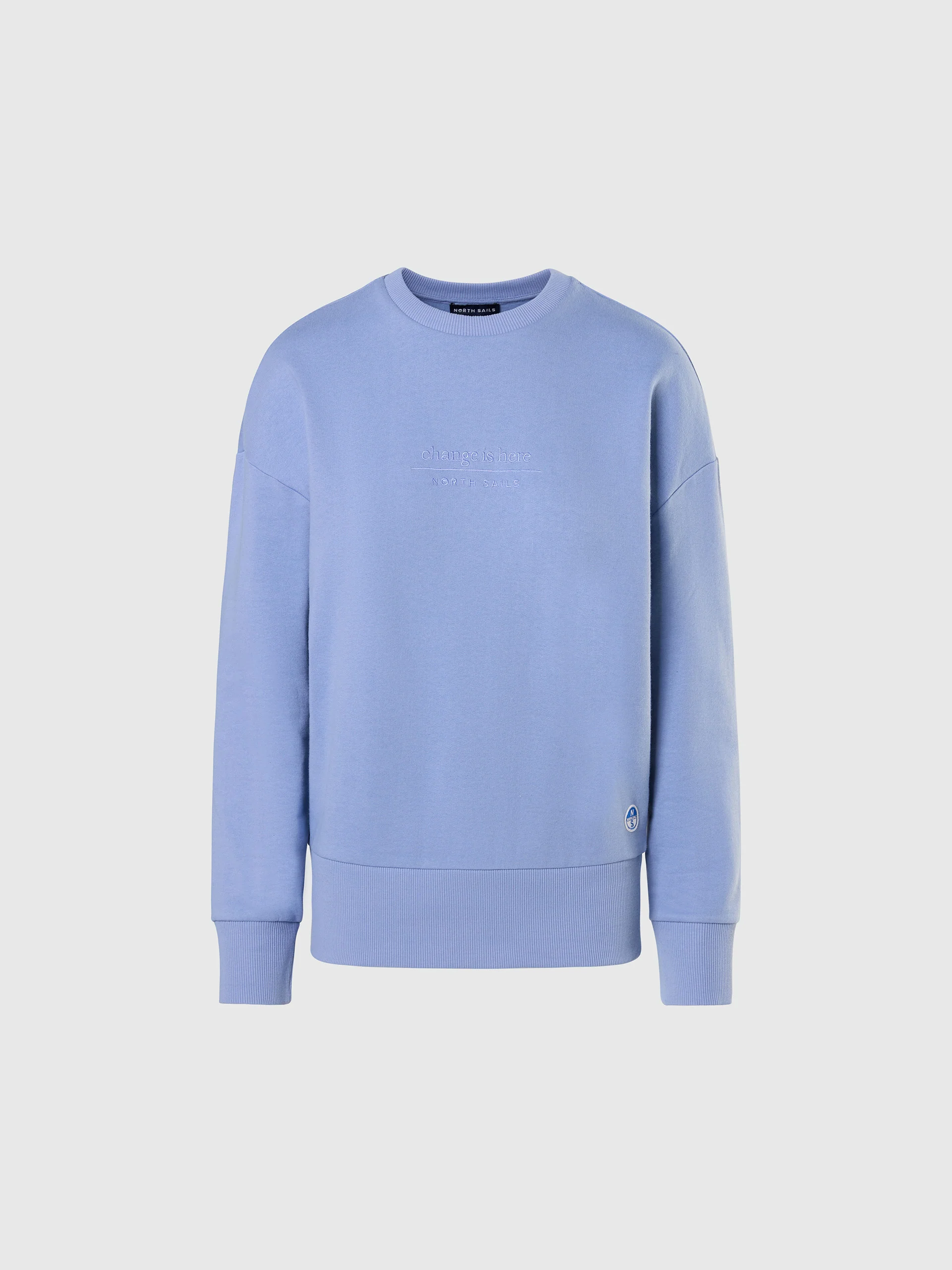 Crew-neck slogan sweatshirt - Image 17