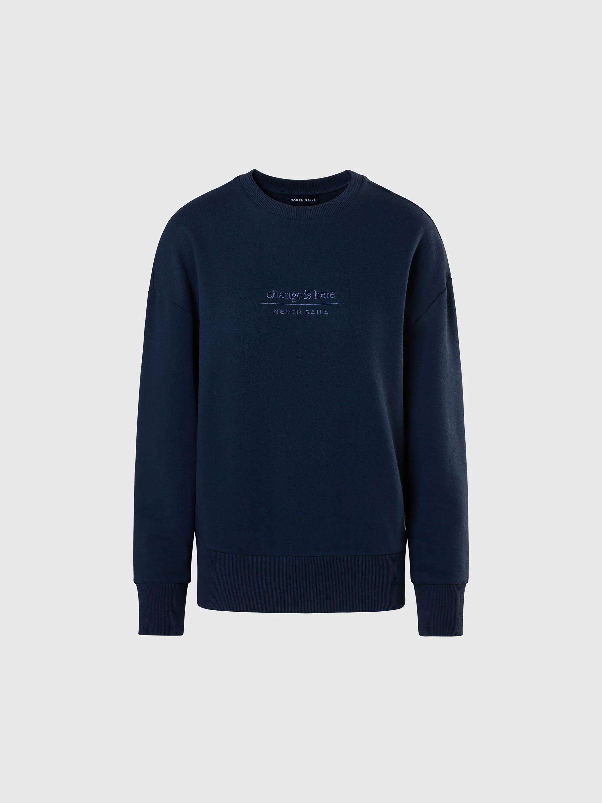 Crew-neck slogan sweatshirt - Image 24