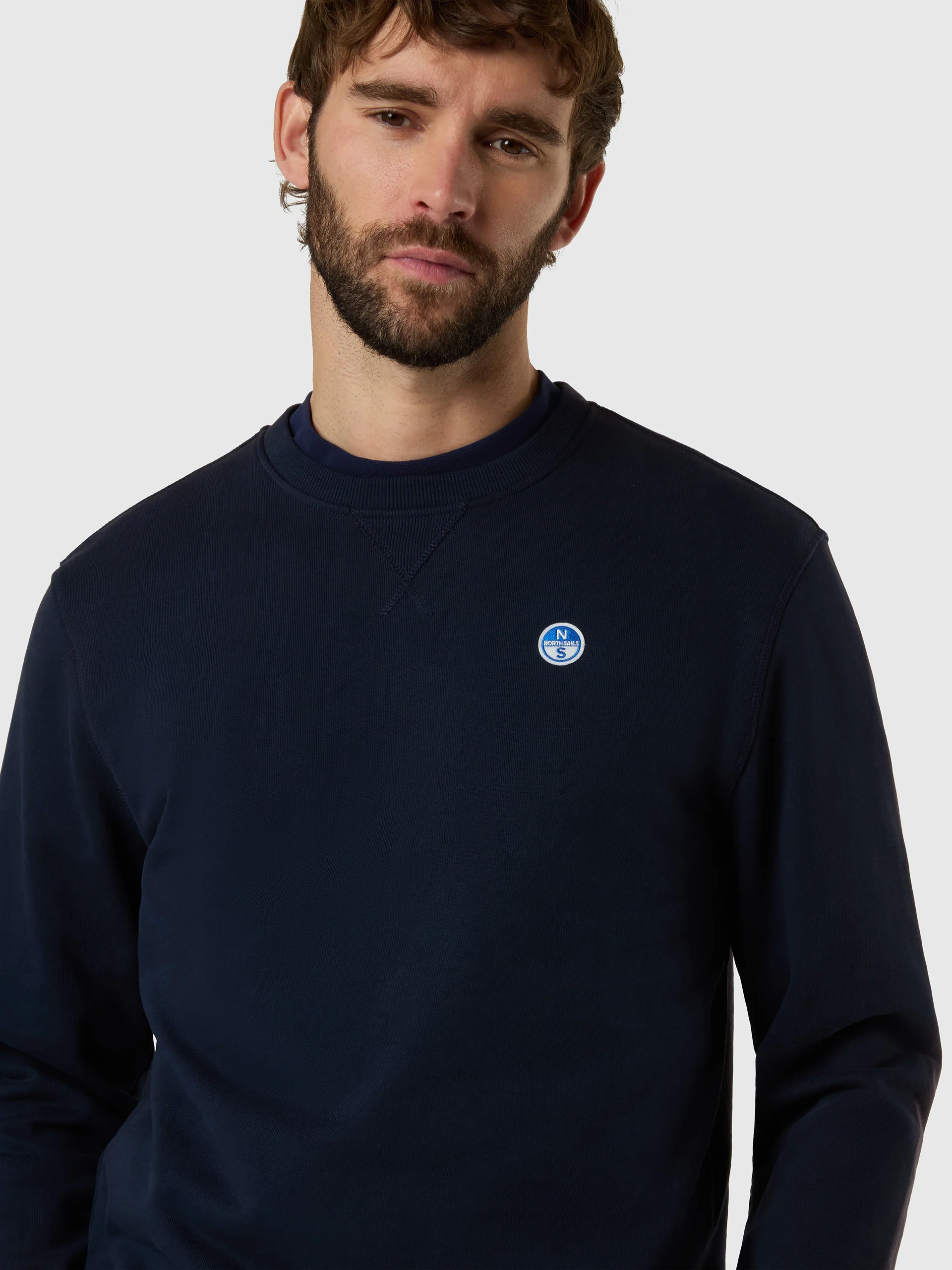 Sweatshirt with logo patch - Image 8