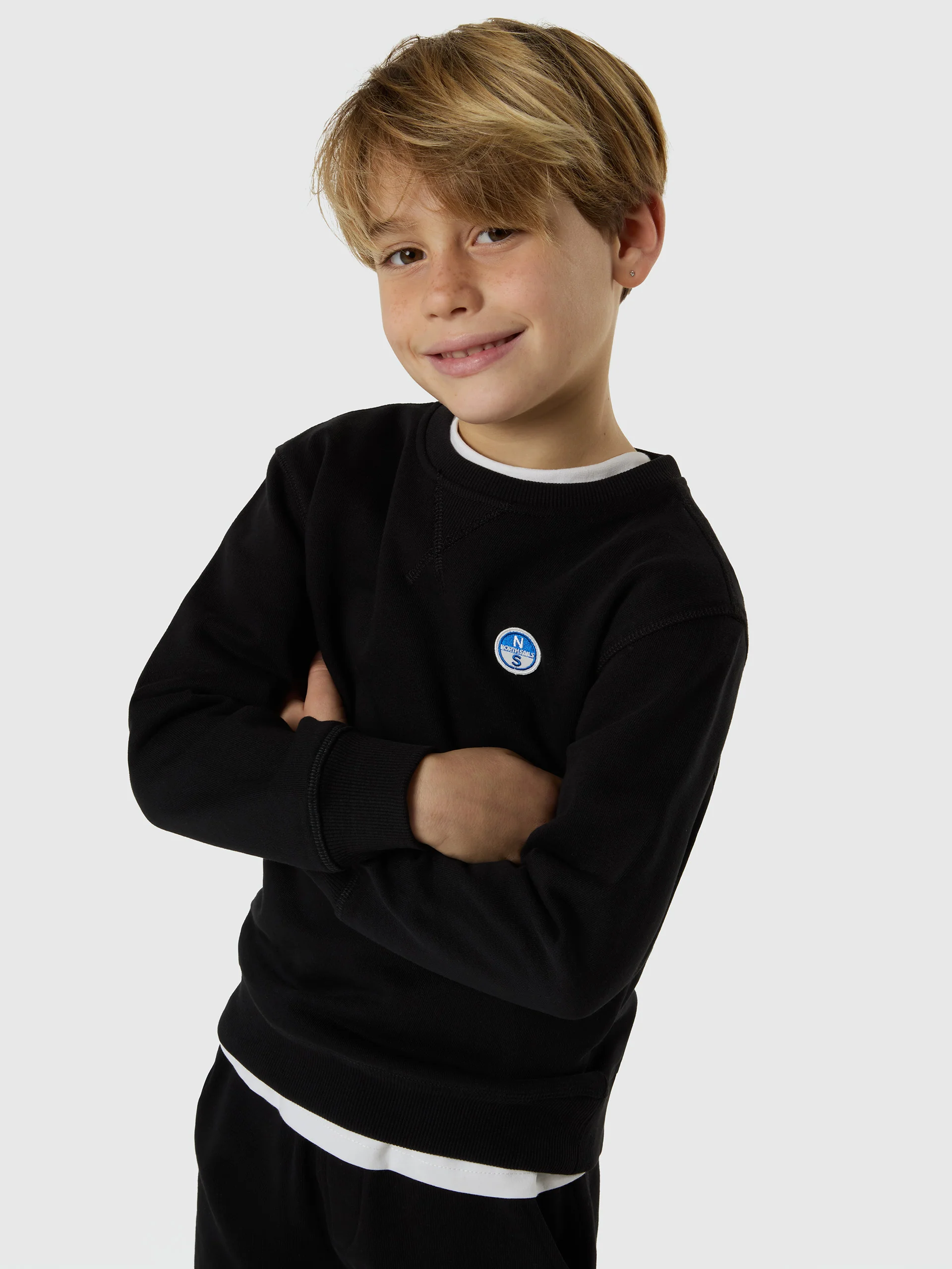 Sweatshirt with logo patch - Image 14