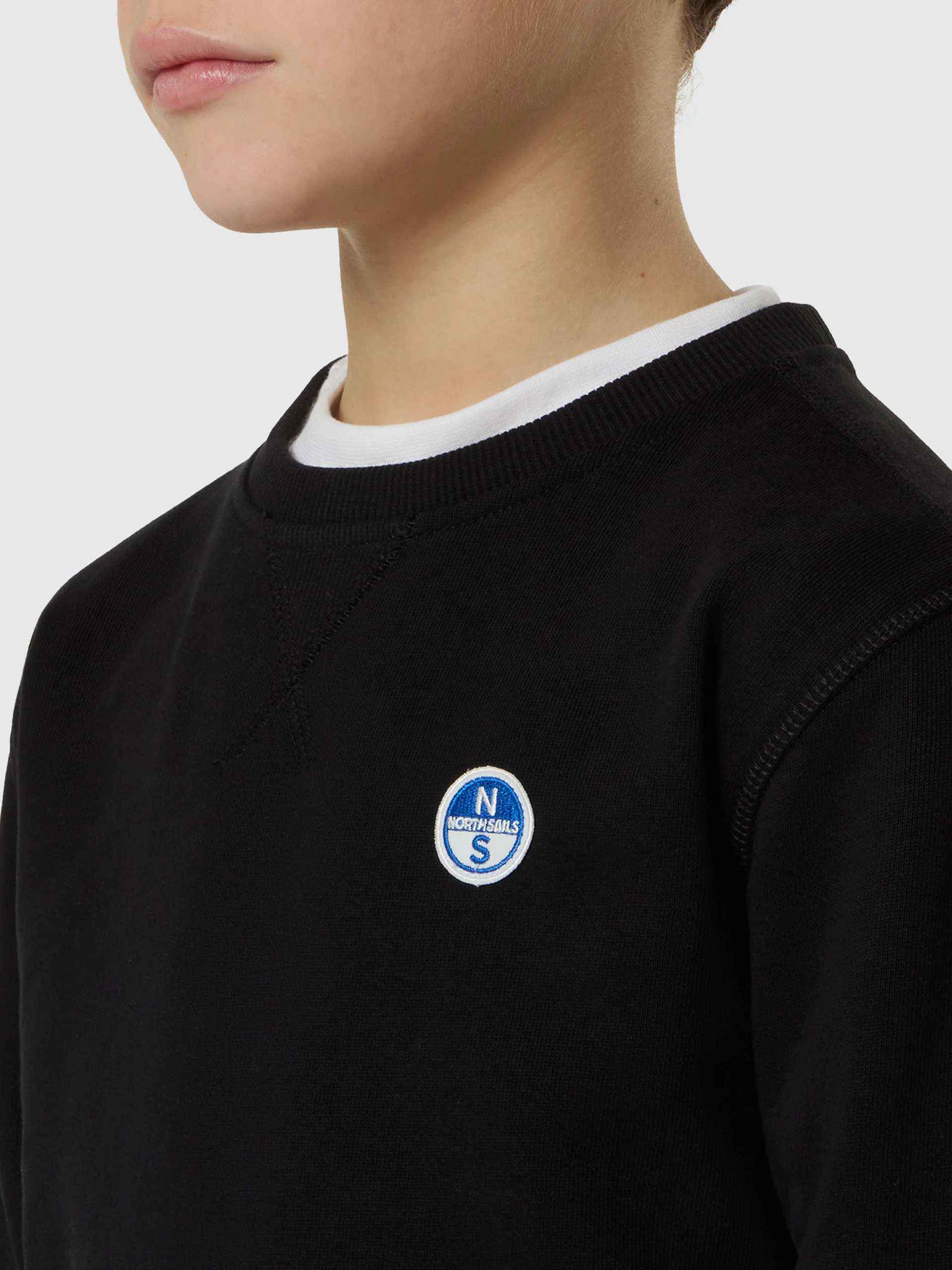 Sweatshirt with logo patch - Image 18