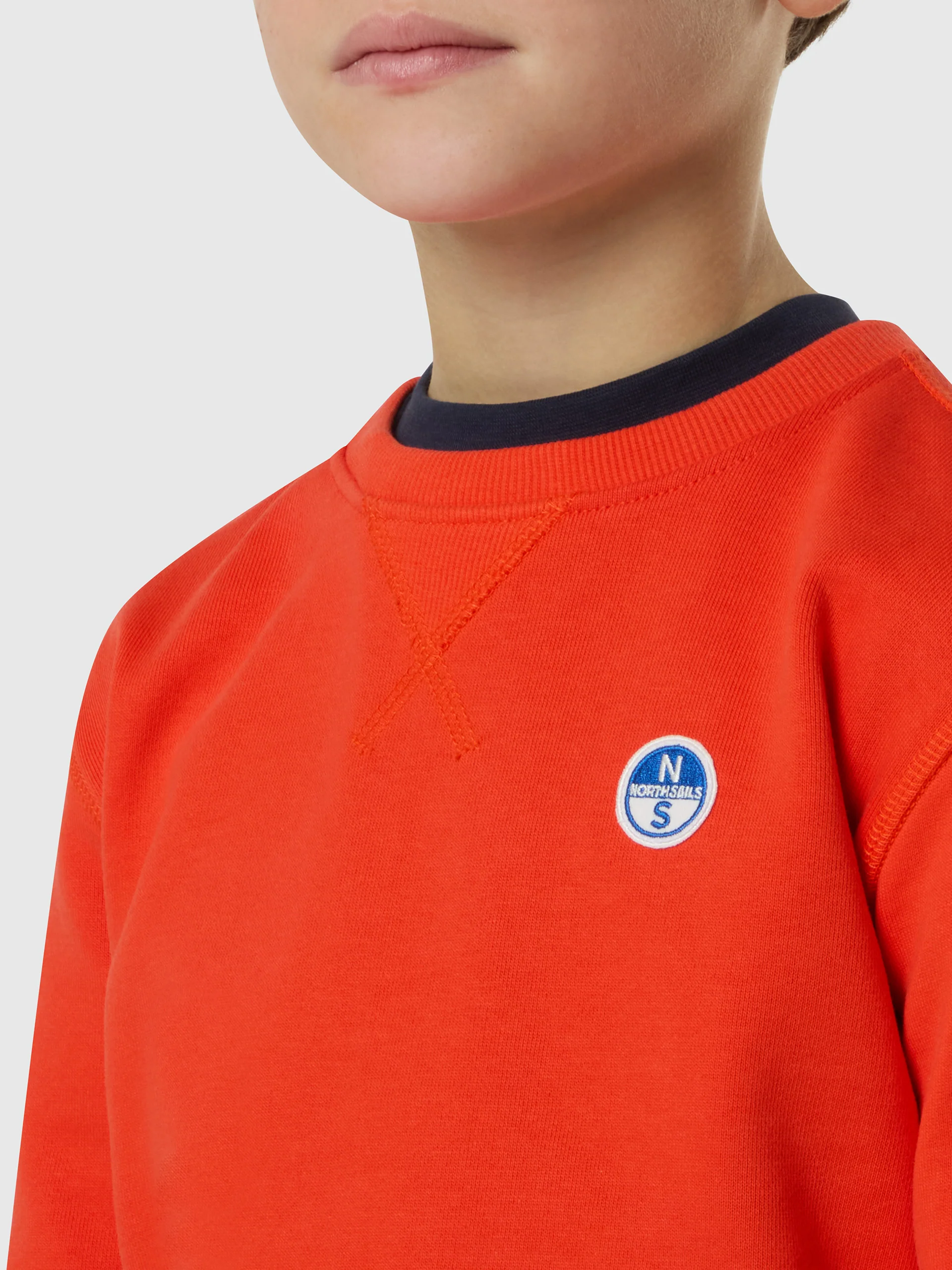 Sweatshirt with logo patch - Image 6