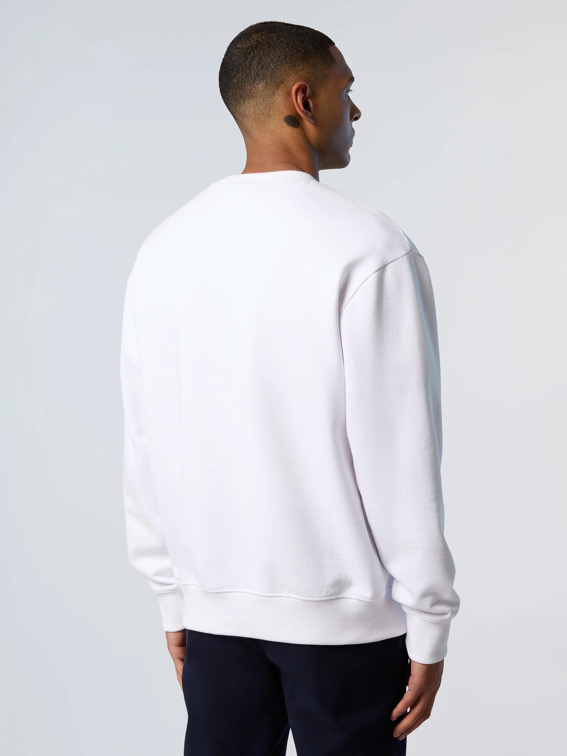 Sweatshirt with embroidery effect - Image 4