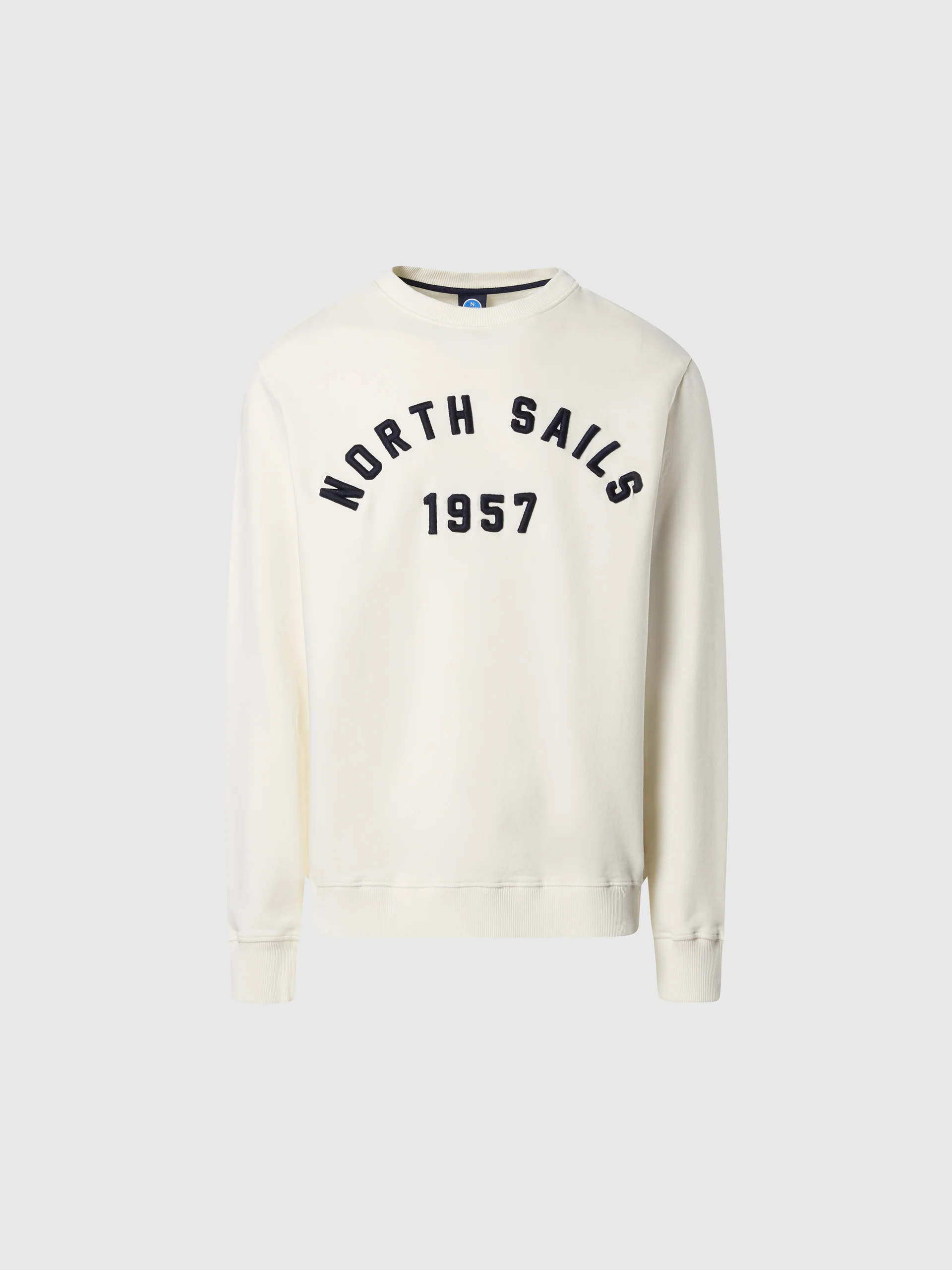 Hoodie with embroidered lettering