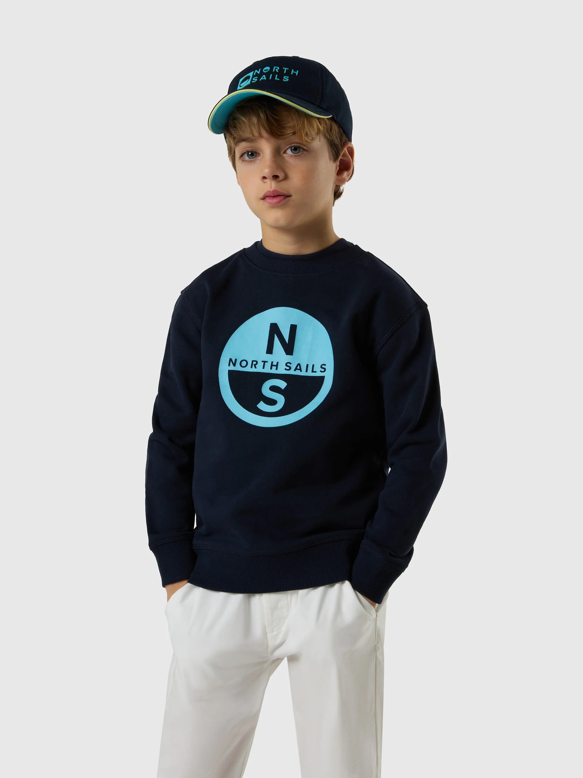 Sweatshirt with maxi logo print - Image 7