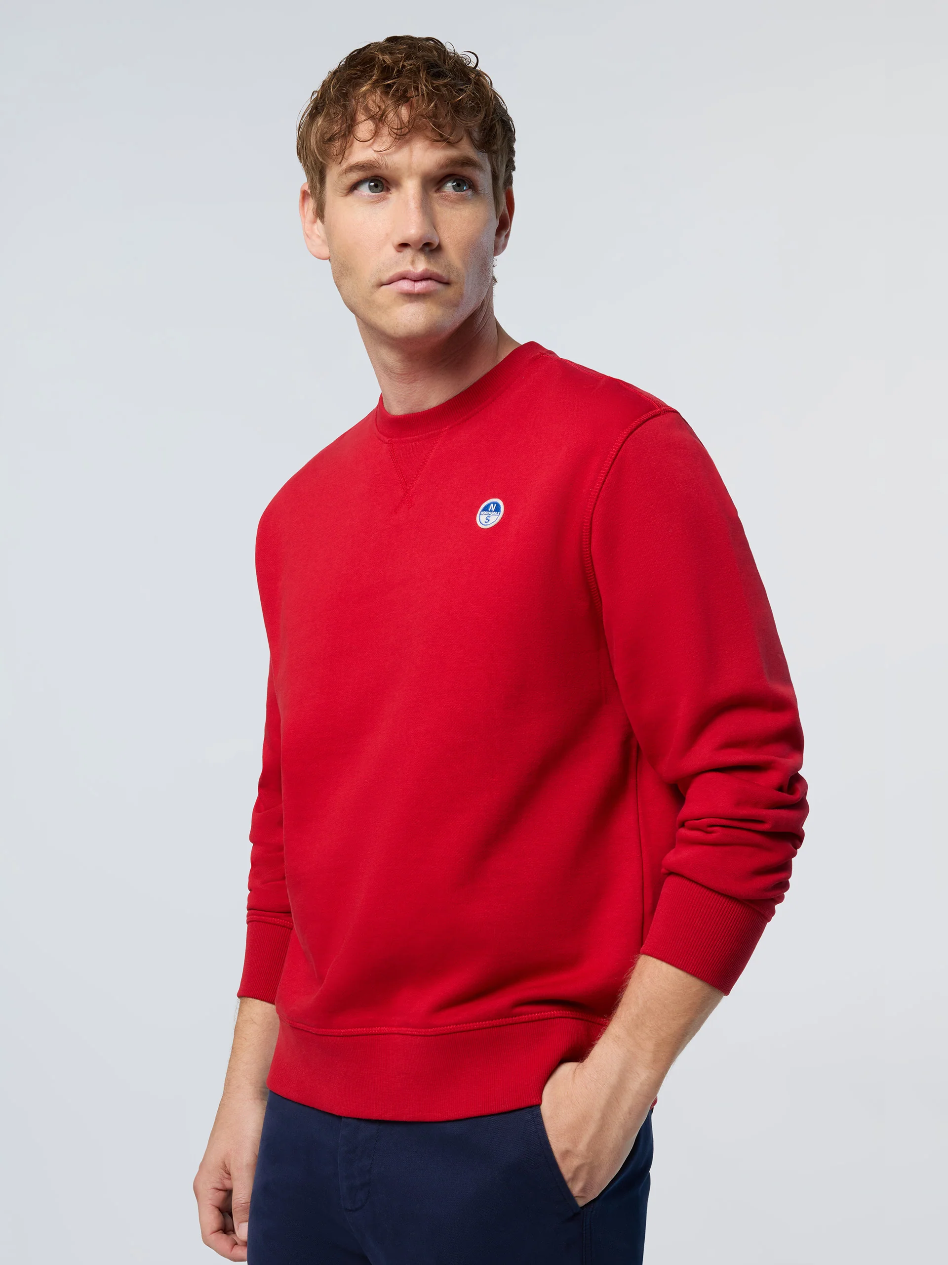 Sweatshirt with logo patch - Image 8