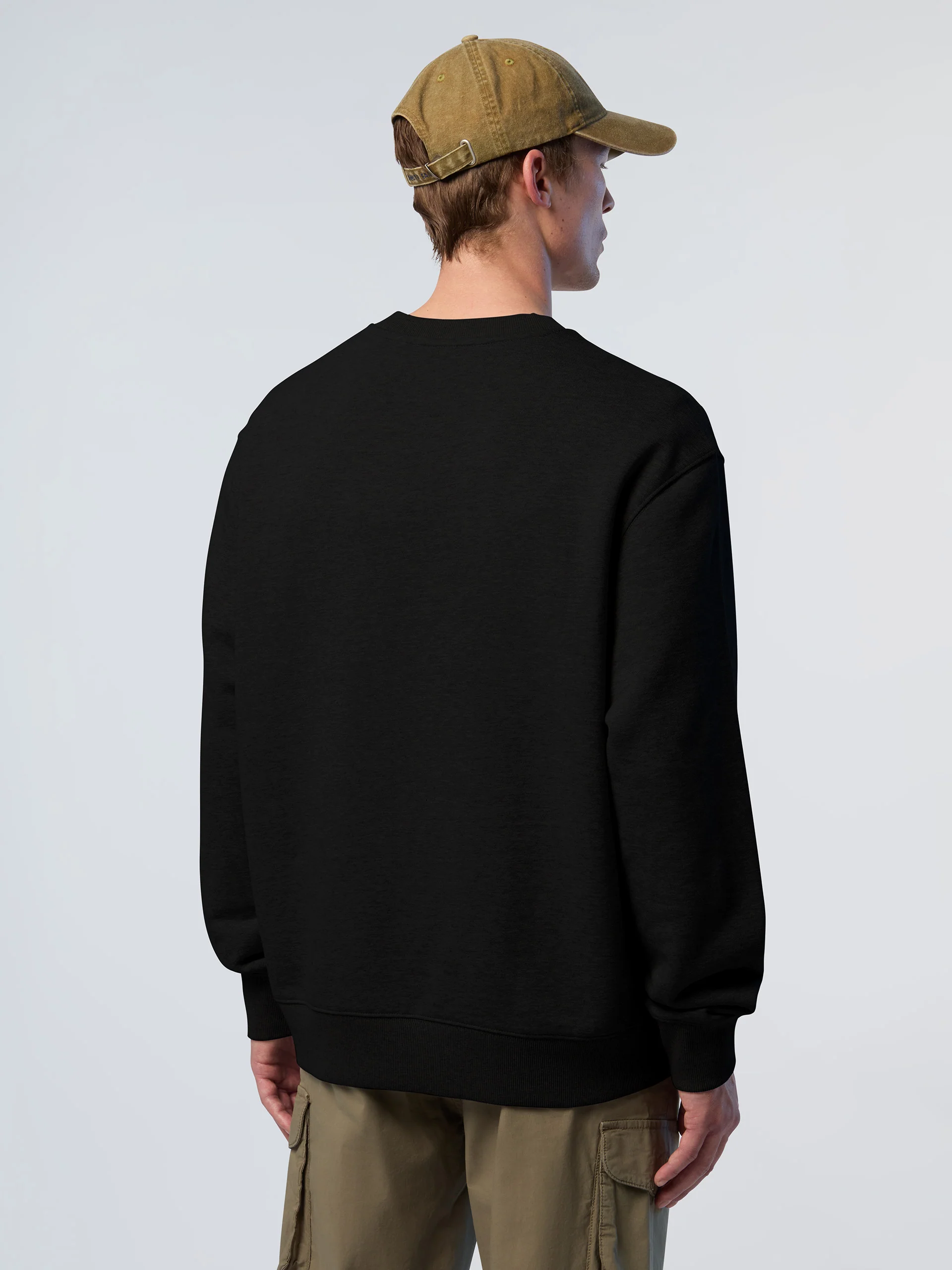 Sweatshirt with side ribbing - Image 11