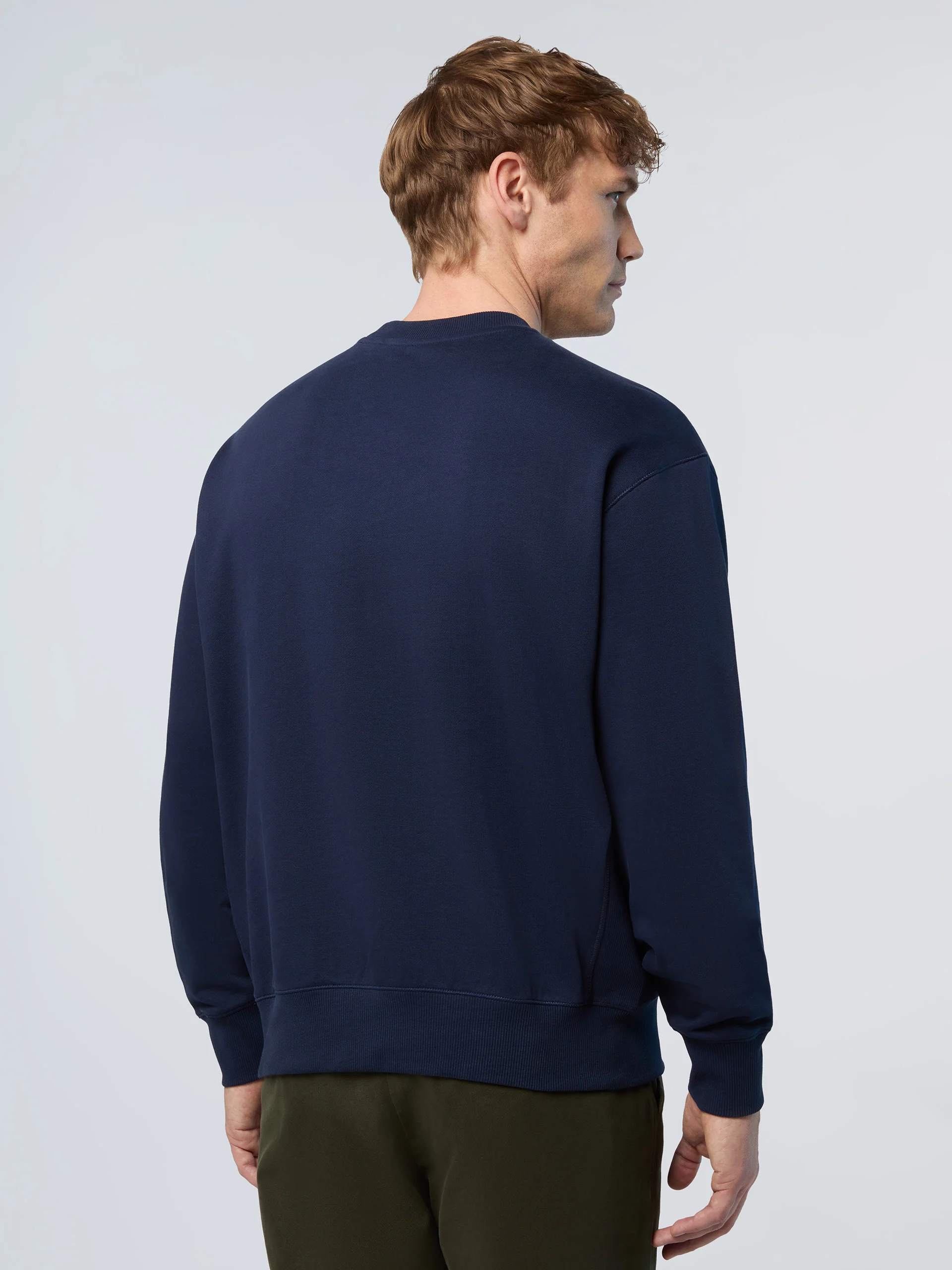 Sweatshirt with side ribbing - Image 4