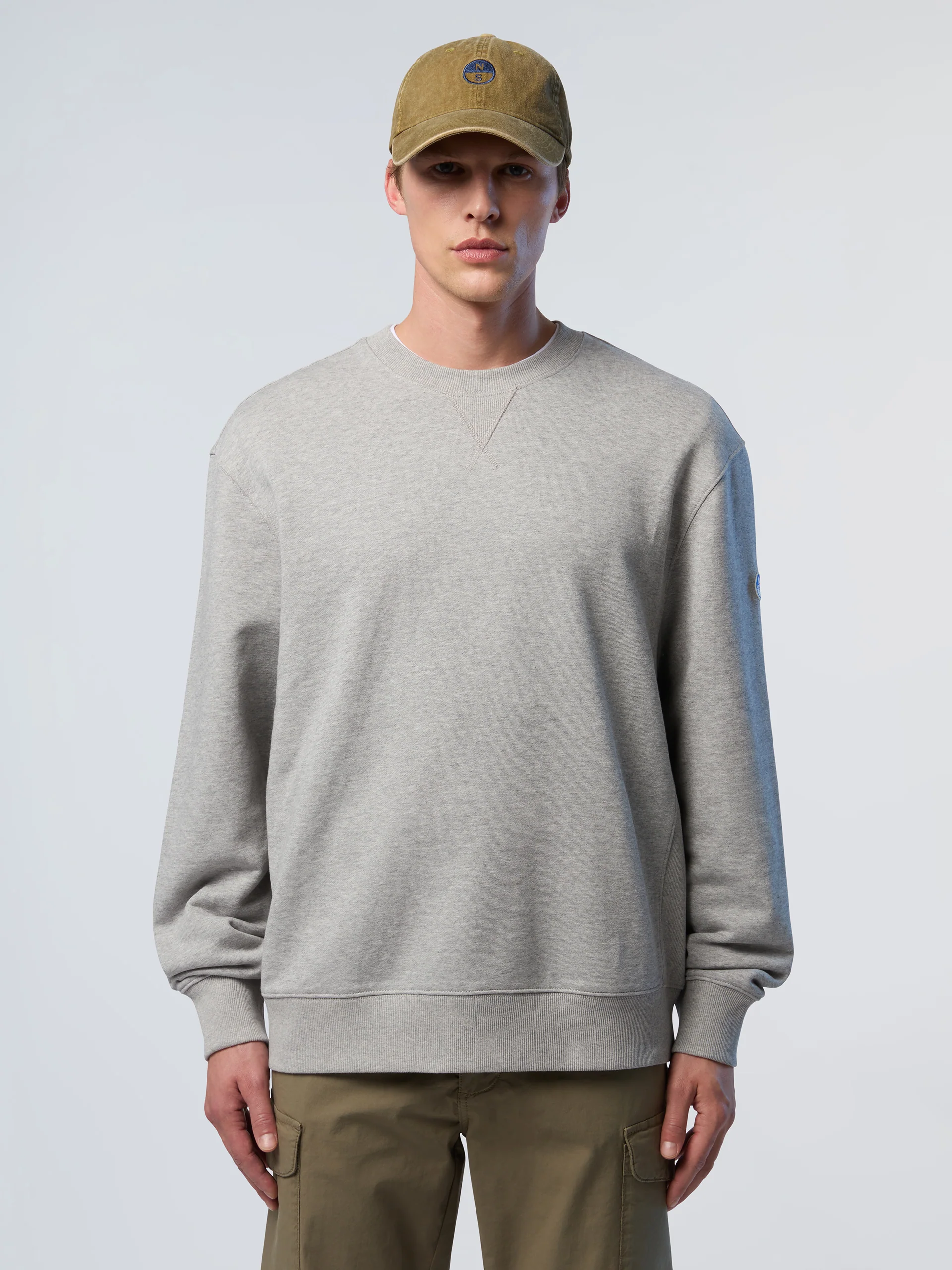 Sweatshirt with side ribbing - Image 6
