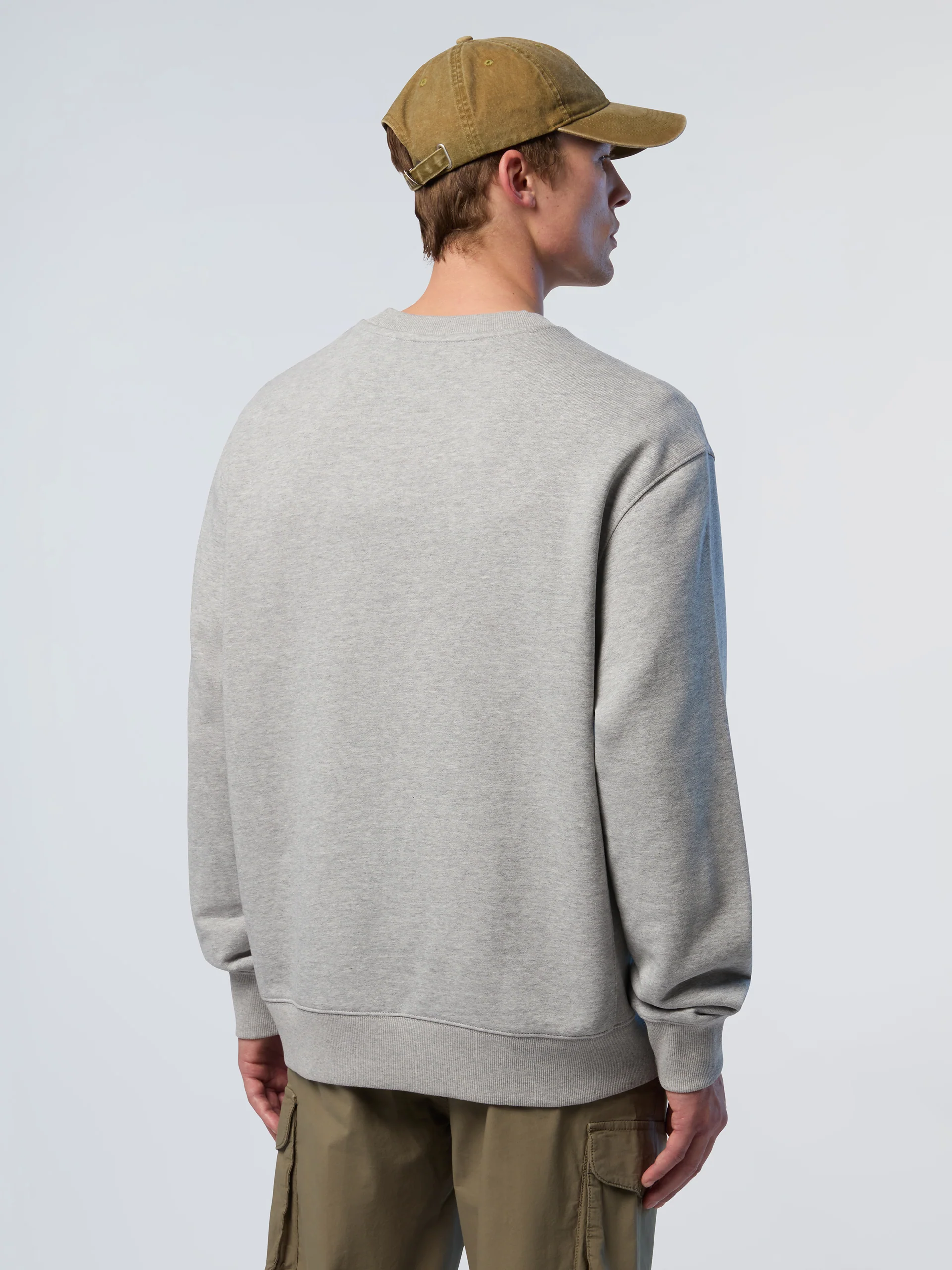 Sweatshirt with side ribbing - Image 9
