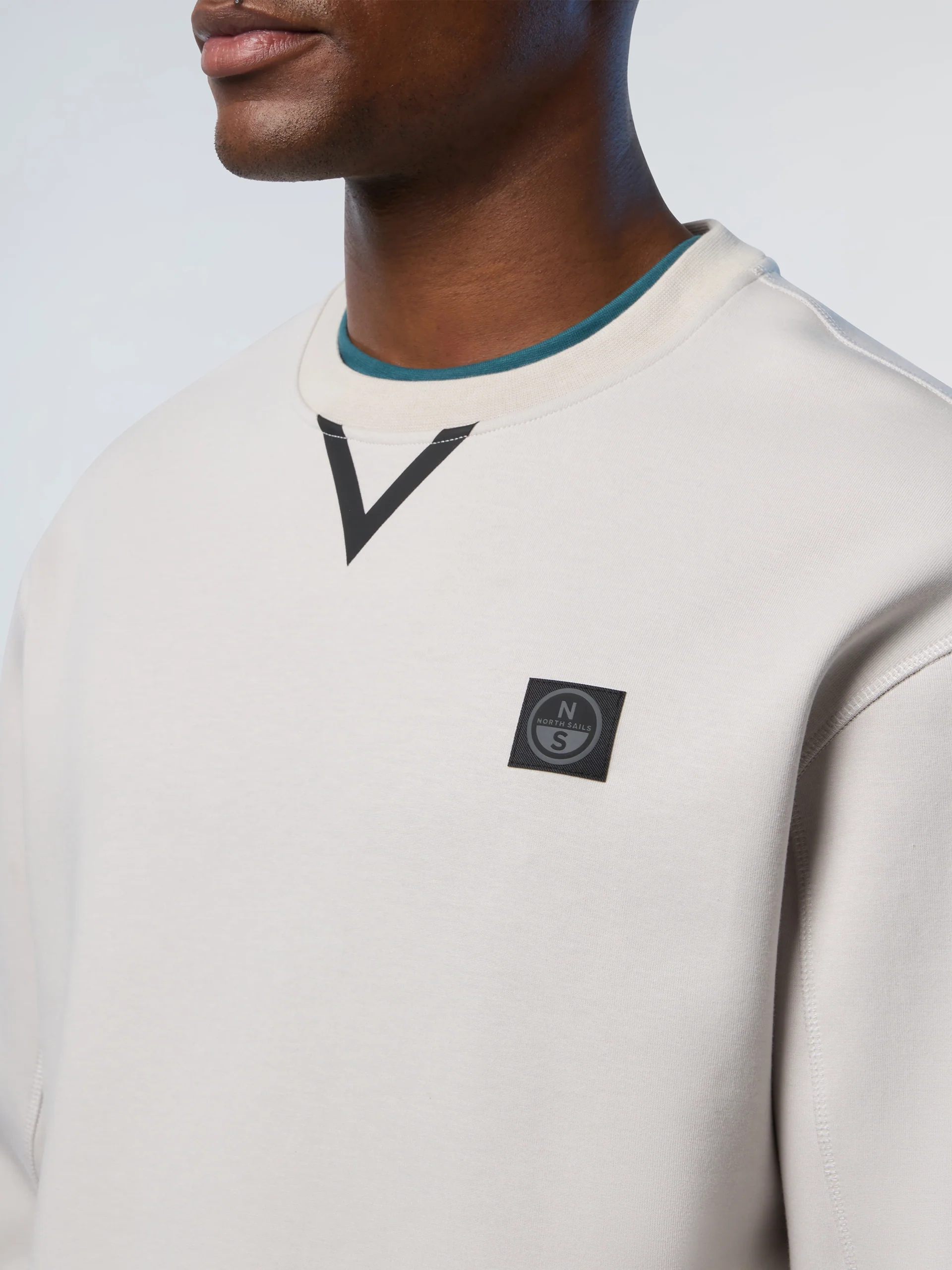 Interlock crew-neck sweatshirt - Image 6