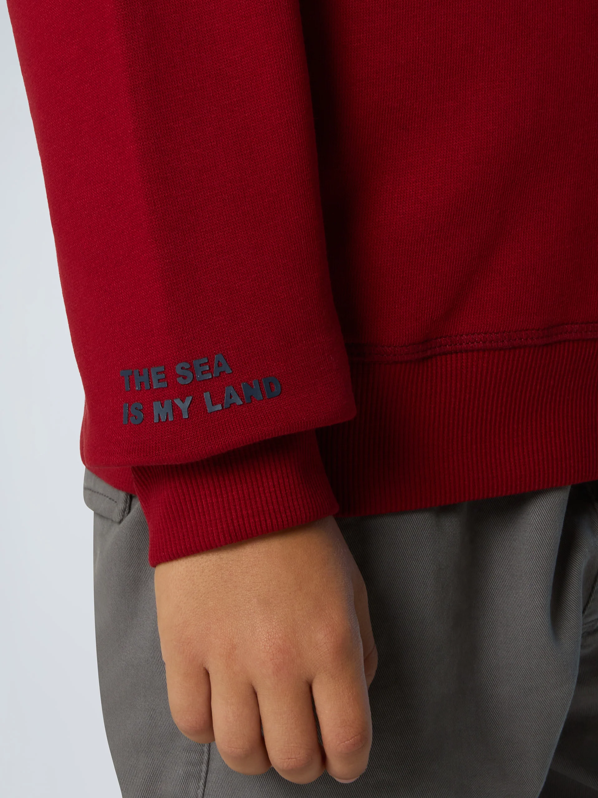 Sweatshirt with logo patch - Image 7