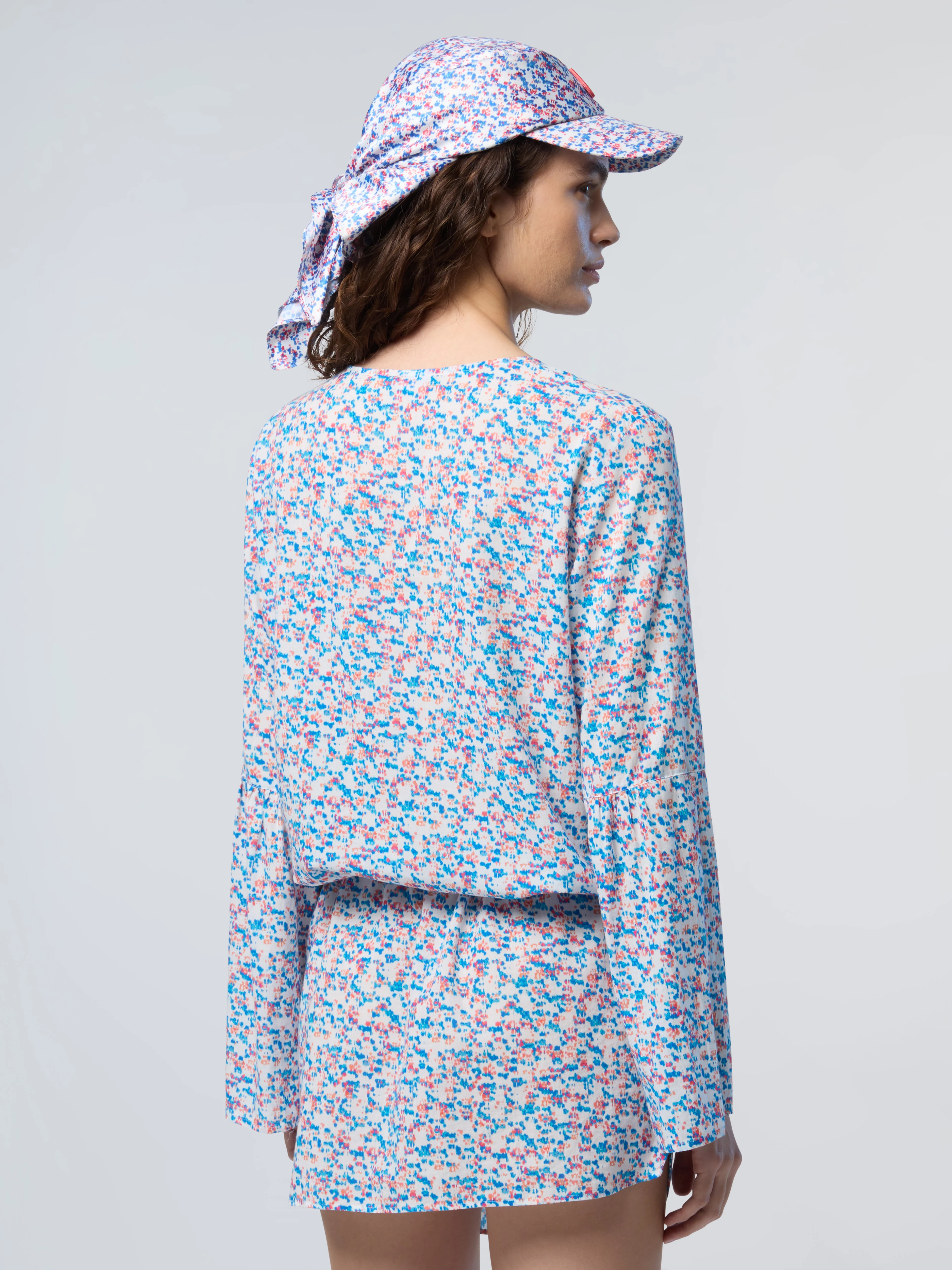 Printed muslin cover-up - Image 4