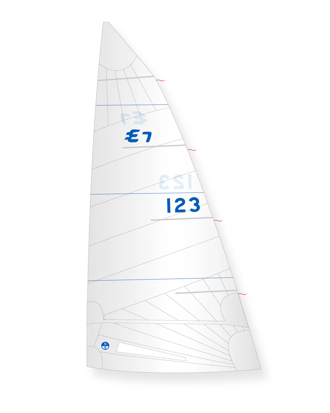 ELLIOTT 7M RSQ - 1 REEF MAINSAIL