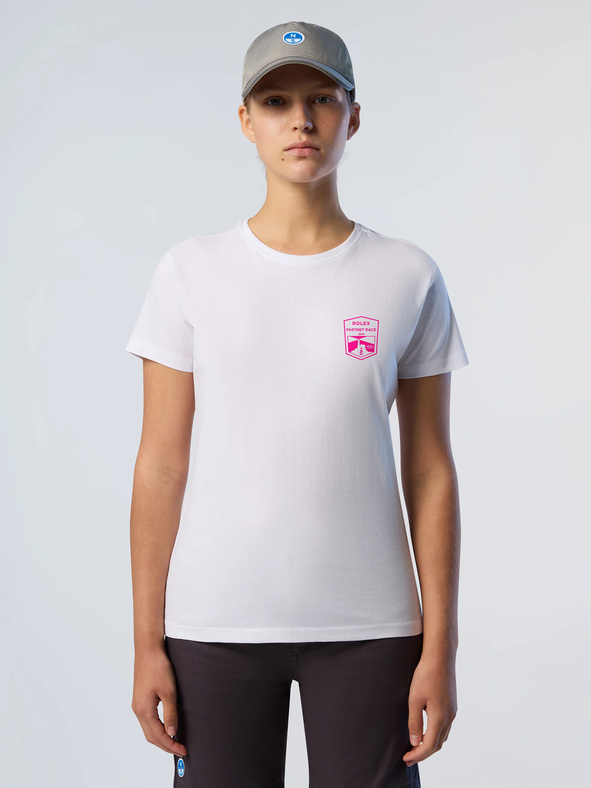 Women's Rolex Fastnet 2025 Cotton T-Shirt - Image 4