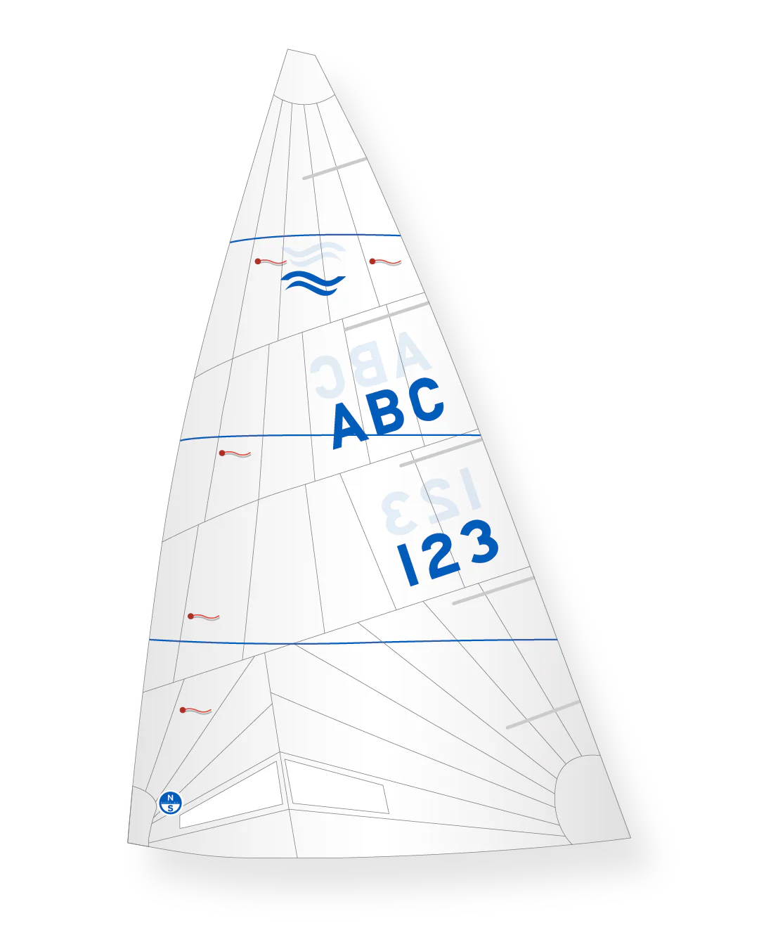 FINN GS-1 DACRON MAINSAIL