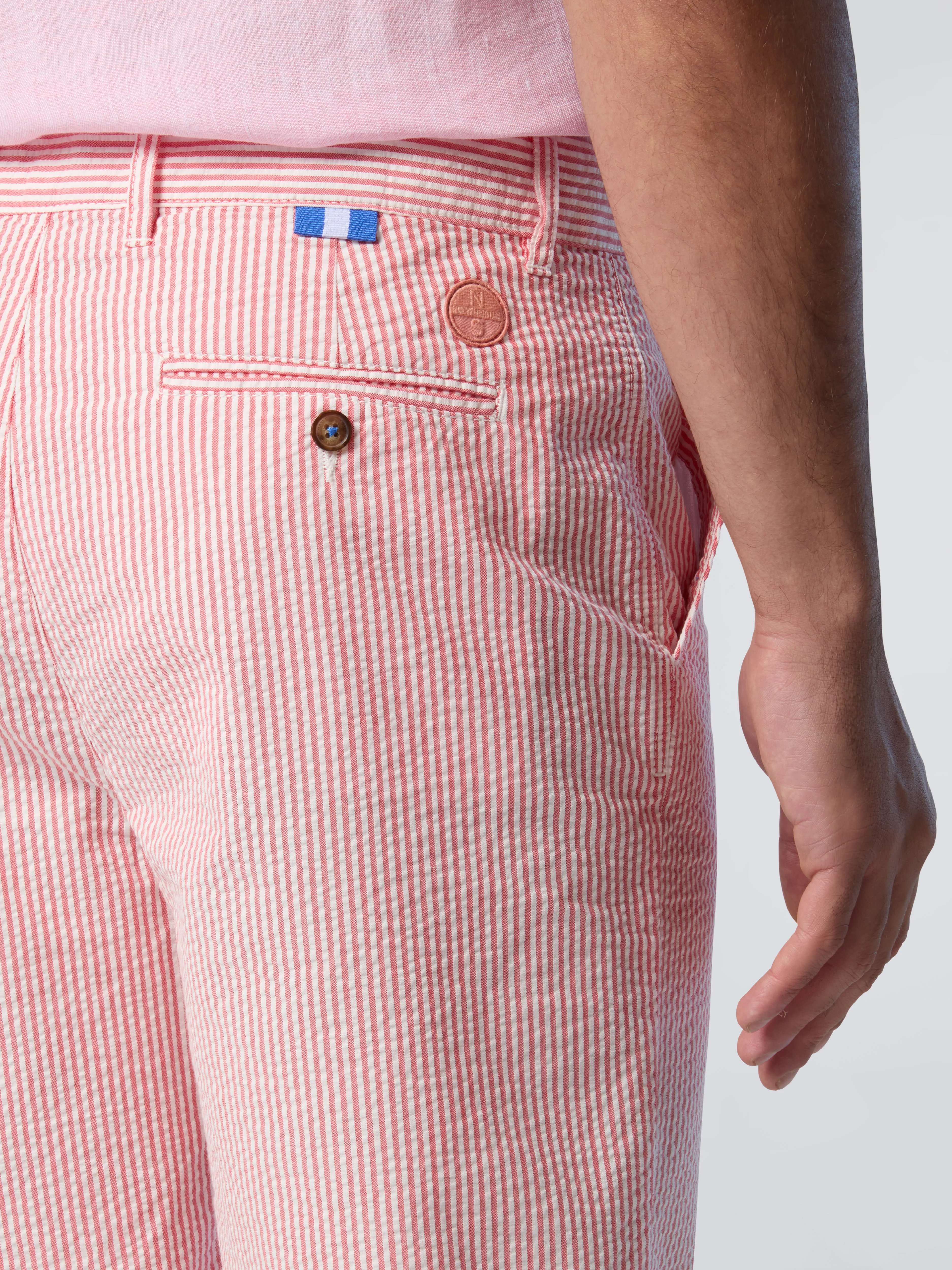 Freedom seersucker chino shorts - Image 10