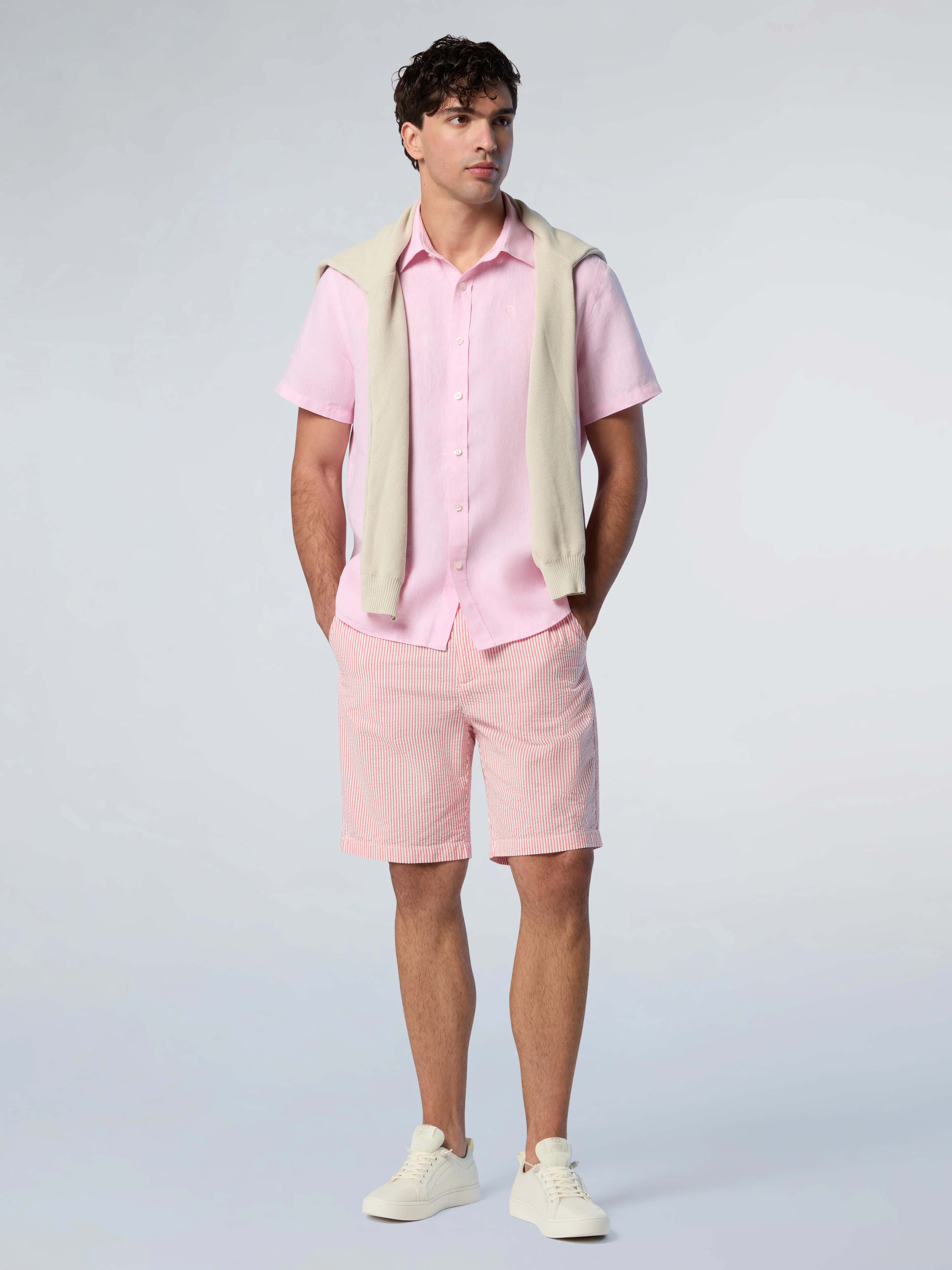 Freedom seersucker chino shorts - Image 7