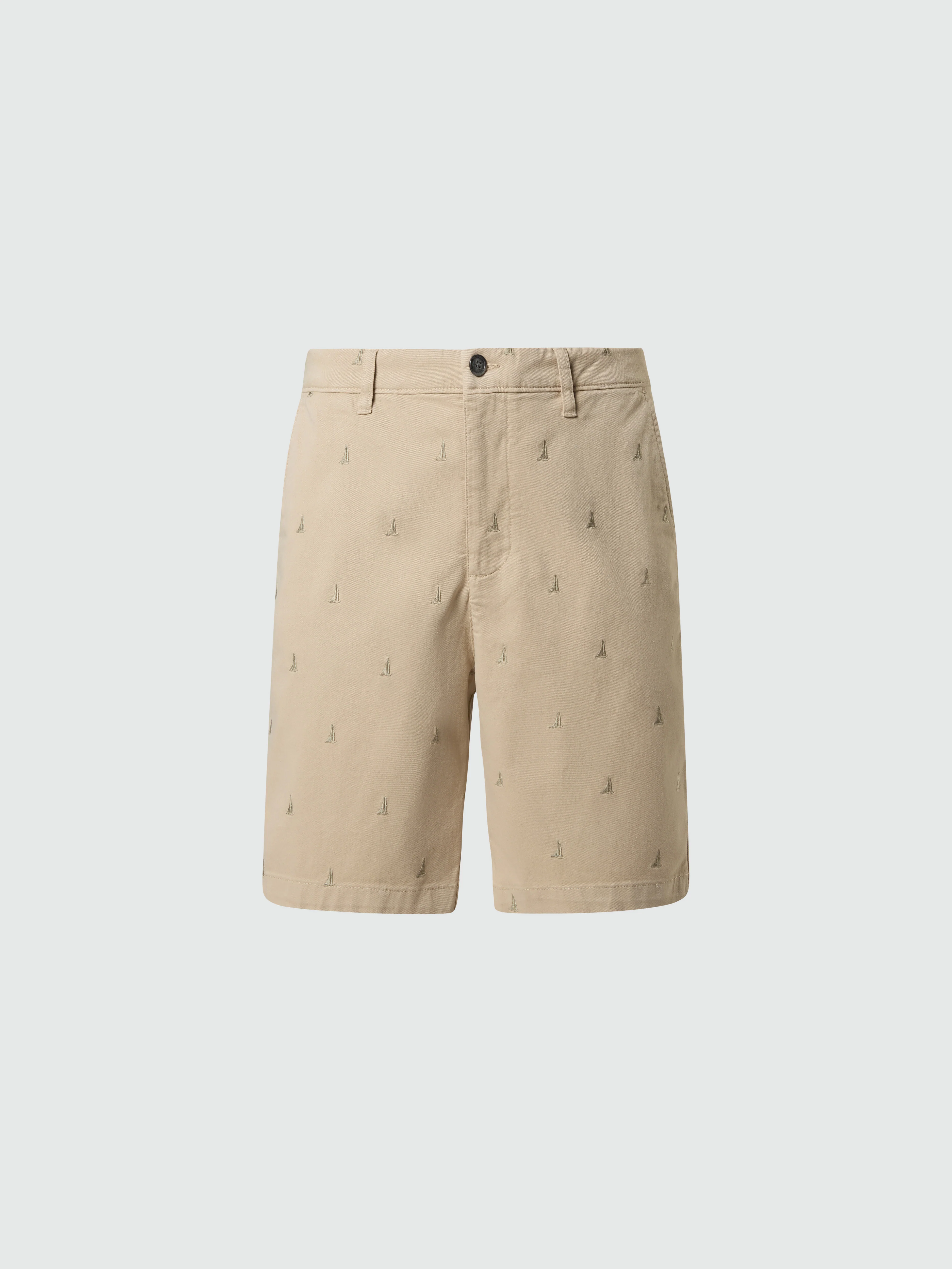 Freedom embroidered chino shorts - Image 3