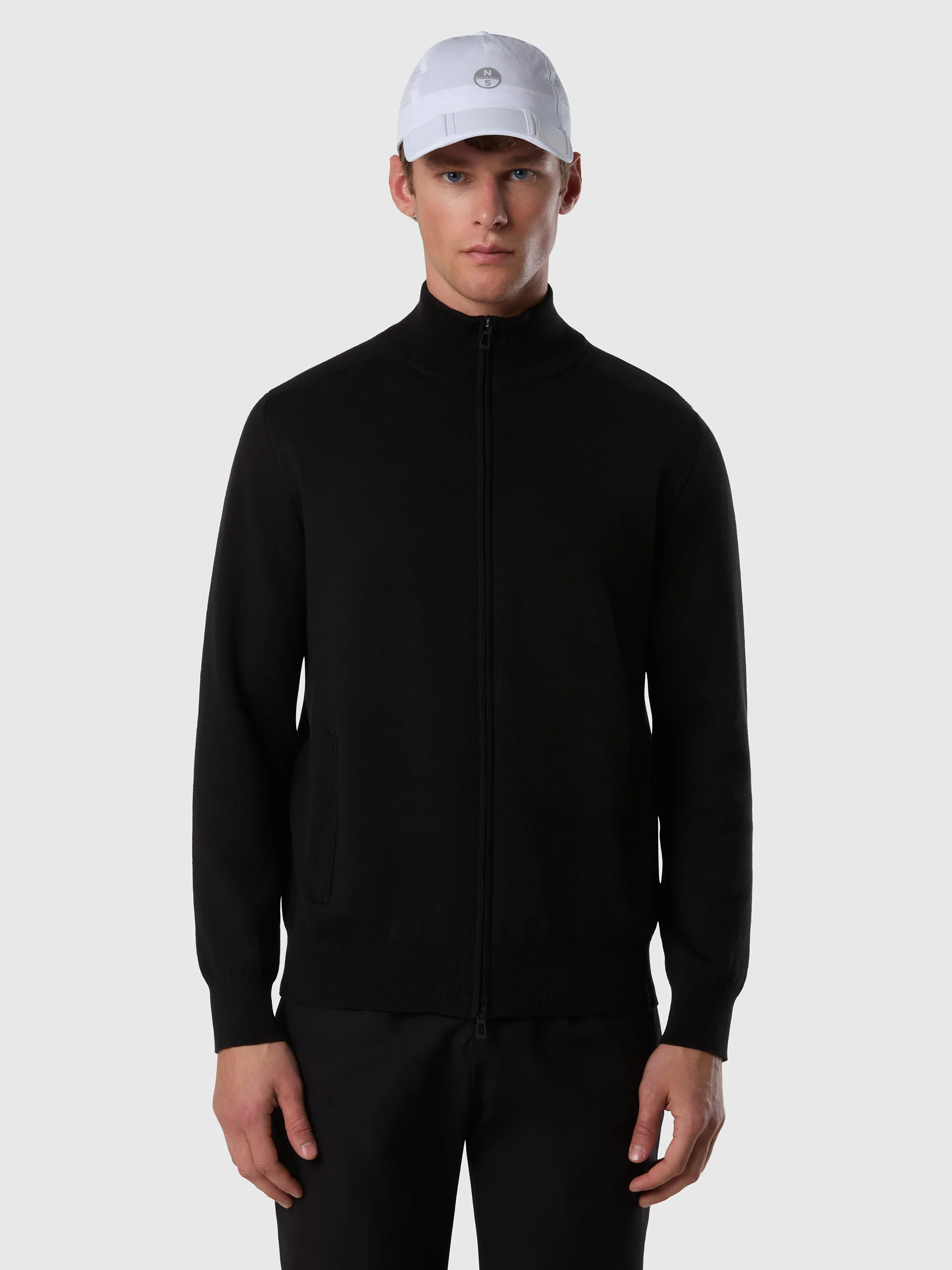 Bonded full-zip sweater - Image 13