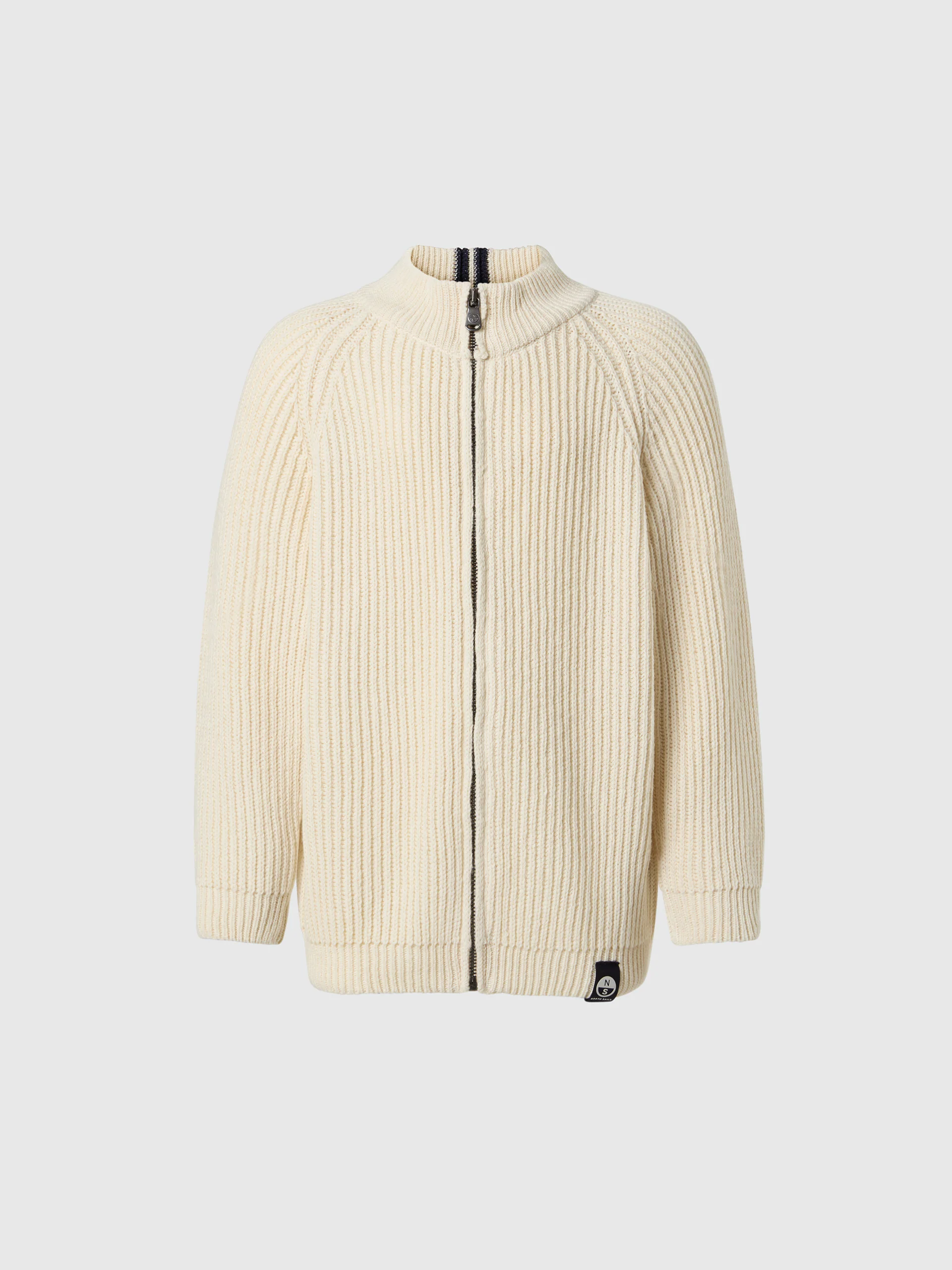 Ribbed zip-through sweater - Image 11